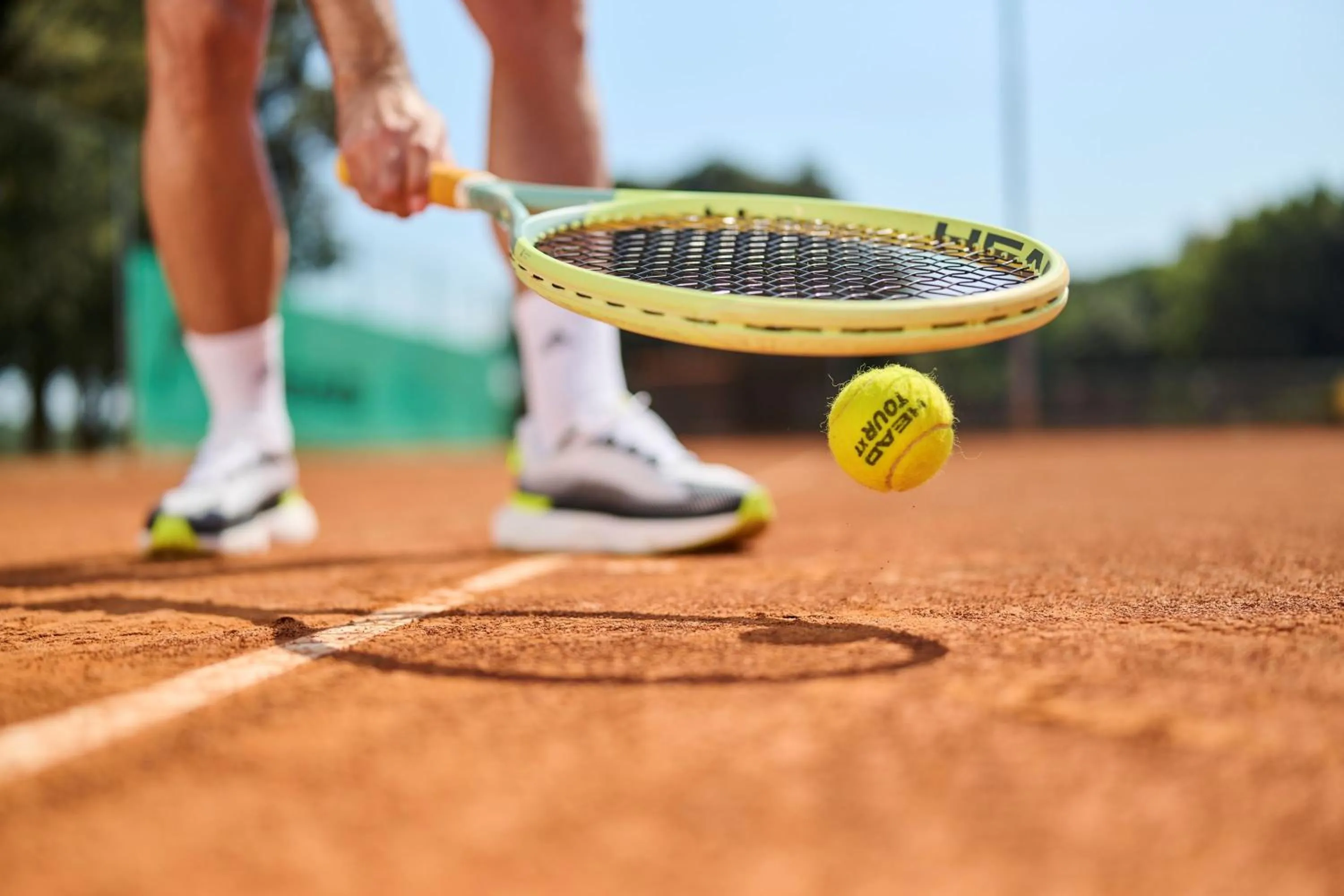 Tennis court in Valamar Tamaris Resort
