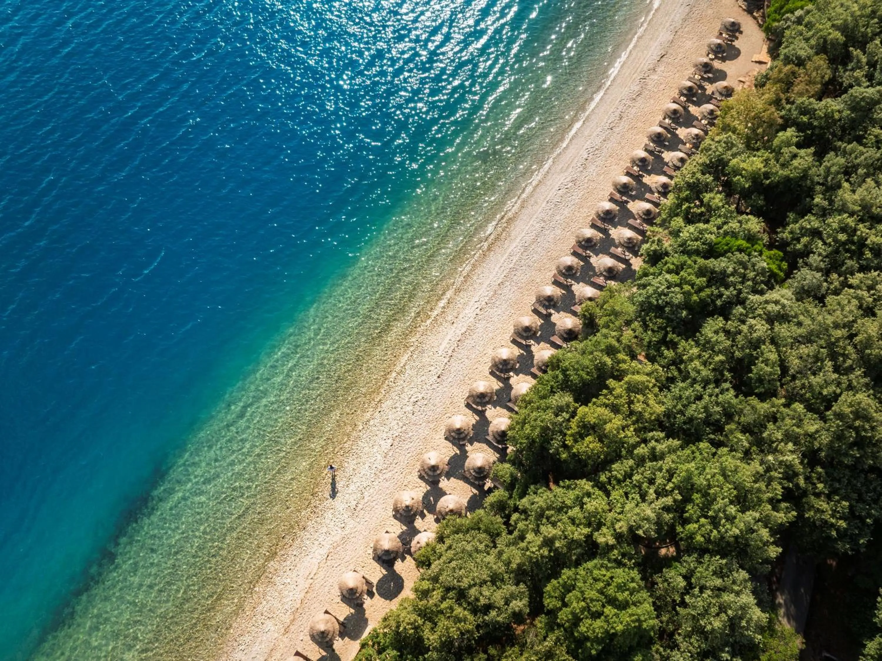 Beach in Valamar Tamaris Resort