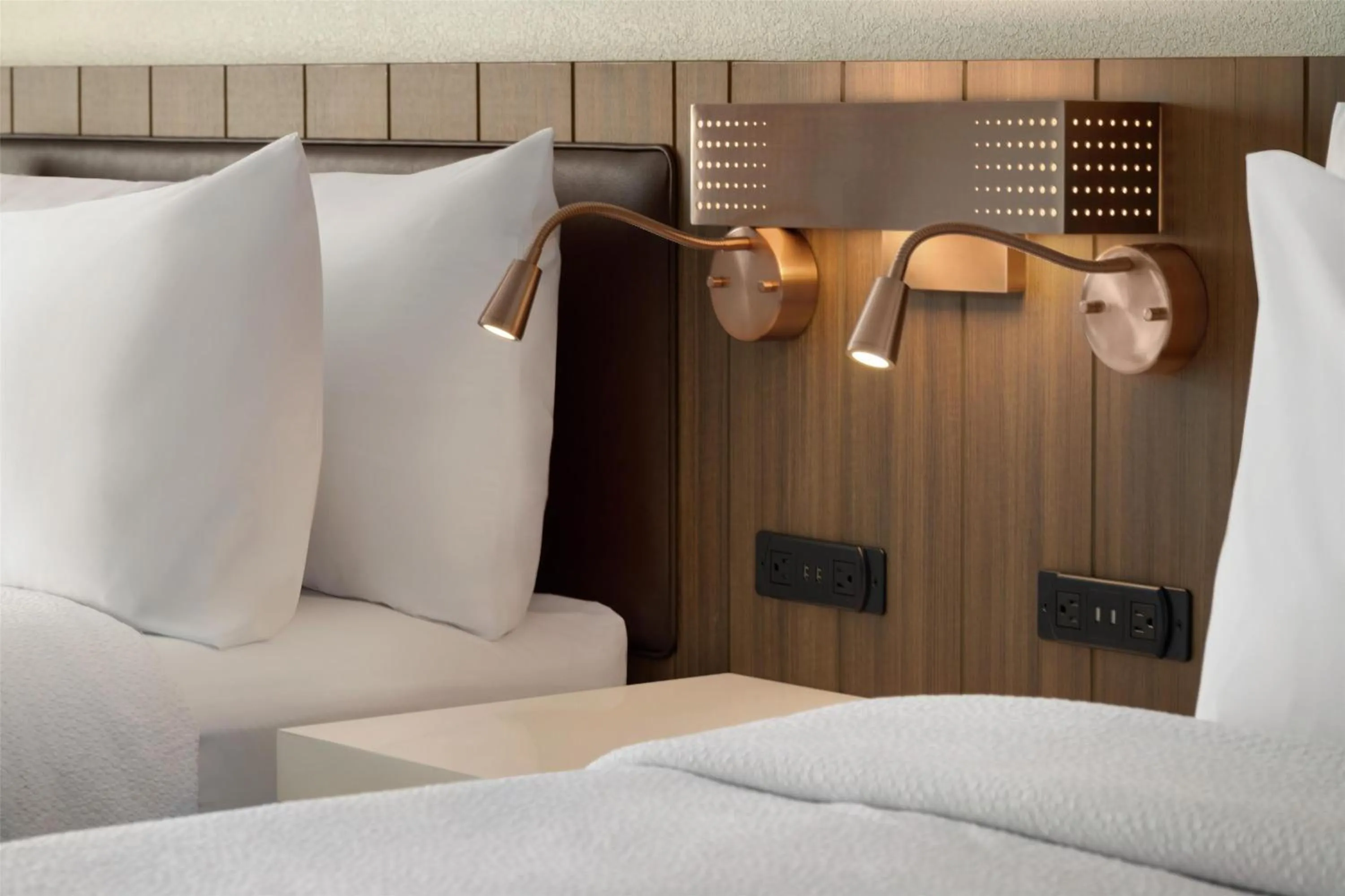 Bed in Hilton Garden Inn Atlanta Downtown