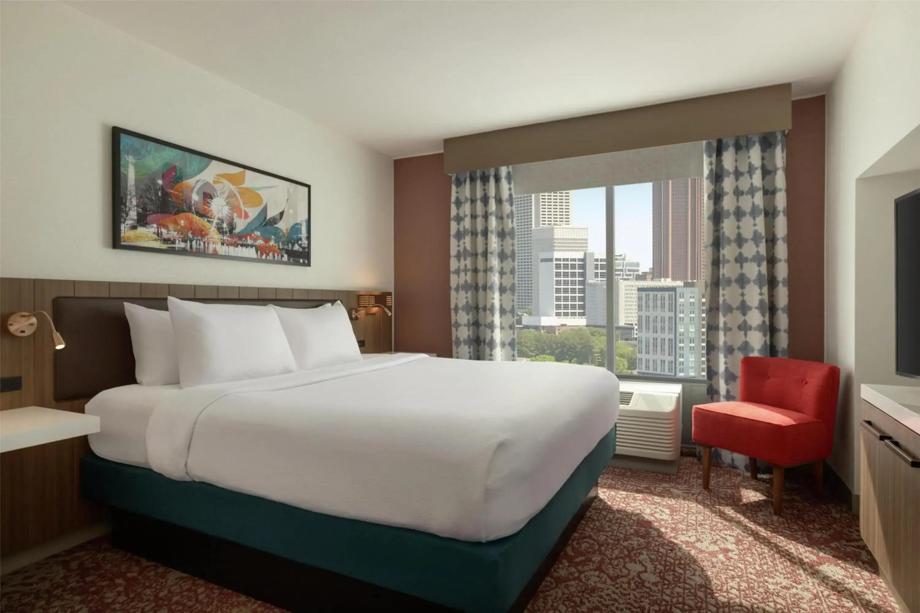 Junior King Suite with Seating Area in Hilton Garden Inn Atlanta Downtown Junior King Suite with Seating Area in Hilton Garden Inn Atlanta Downtown