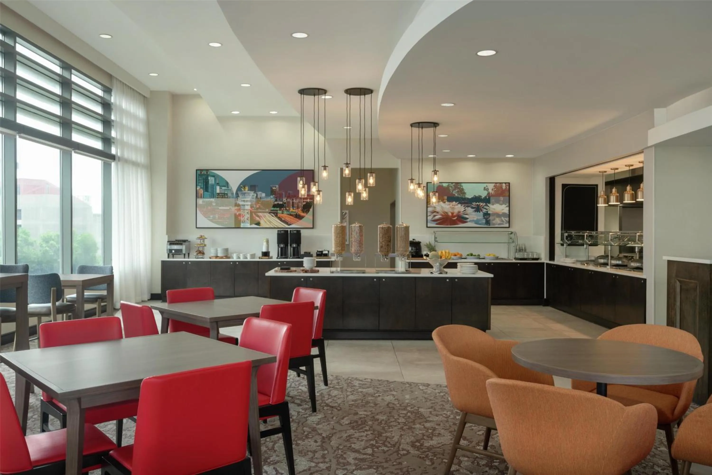 Breakfast in Hilton Garden Inn Atlanta Downtown