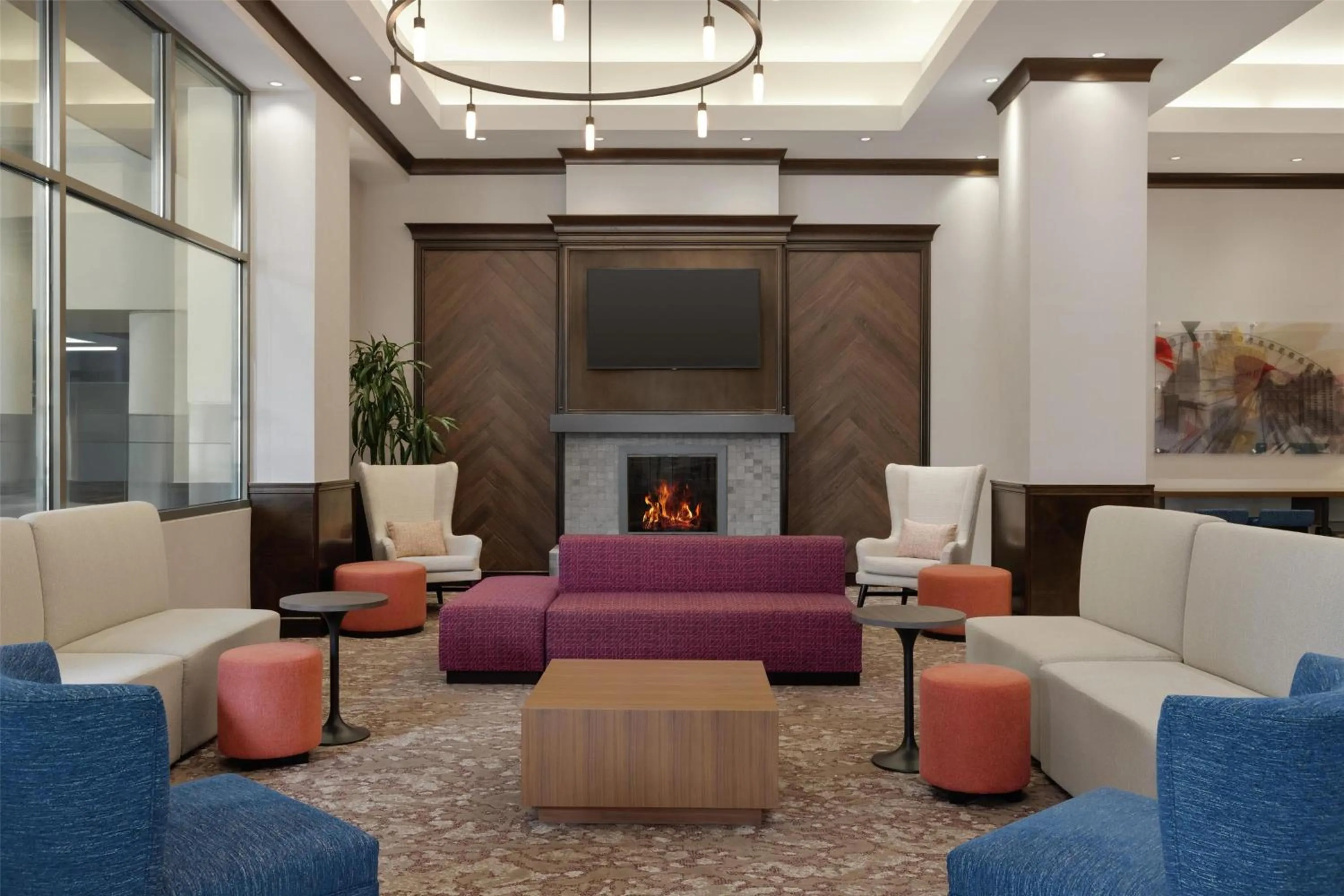 Lobby or reception in Hilton Garden Inn Atlanta Downtown