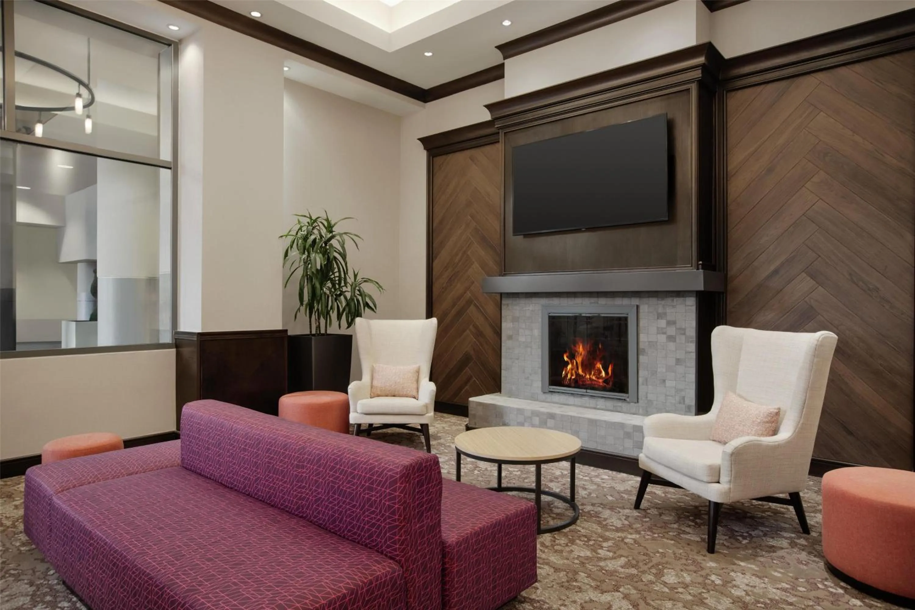 Lobby or reception in Hilton Garden Inn Atlanta Downtown