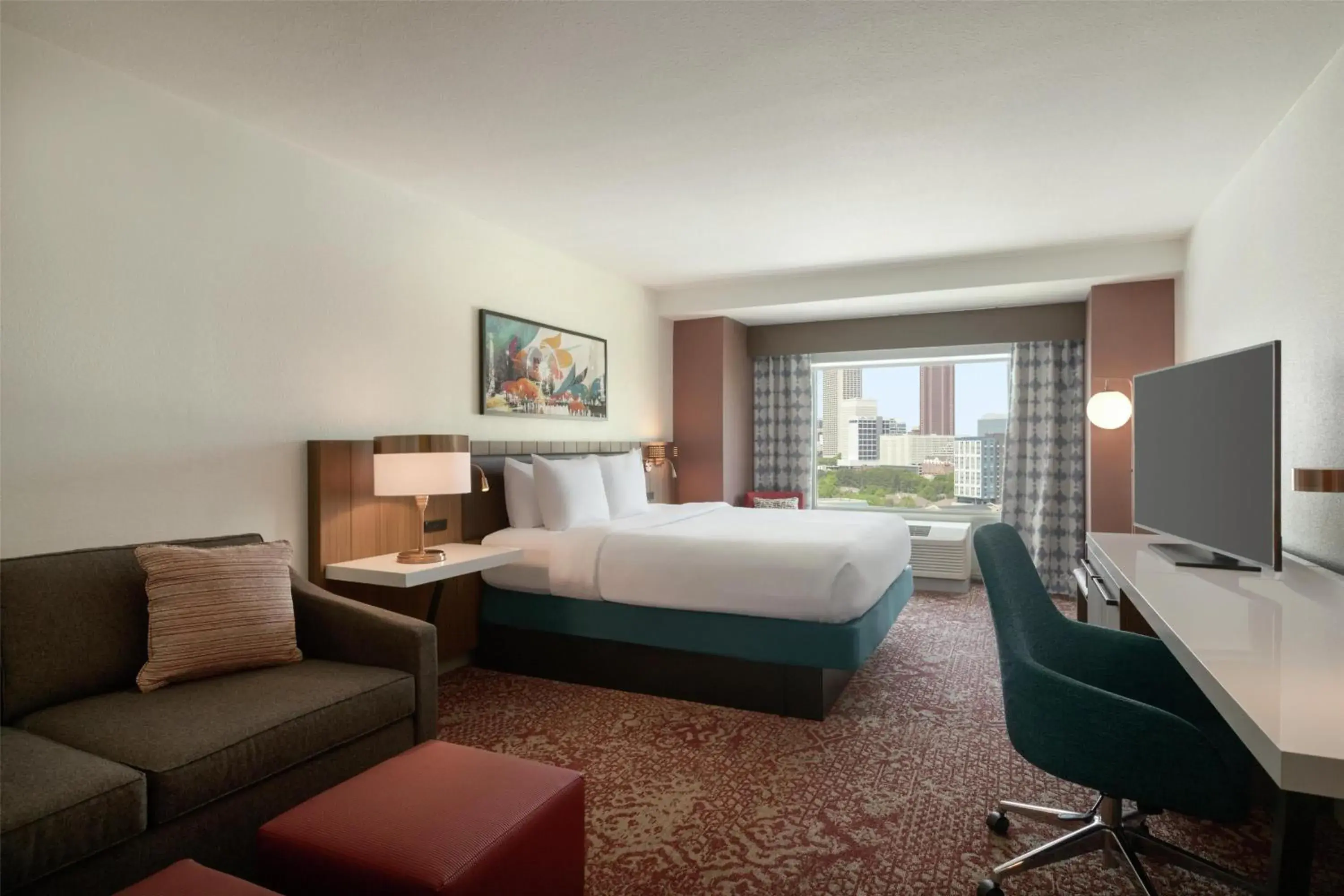 Large King Room with Sofa Bed - Non-Smoking in Hilton Garden Inn Atlanta Downtown Large King Room with Sofa Bed - Non-Smoking in Hilton Garden Inn Atlanta Downtown