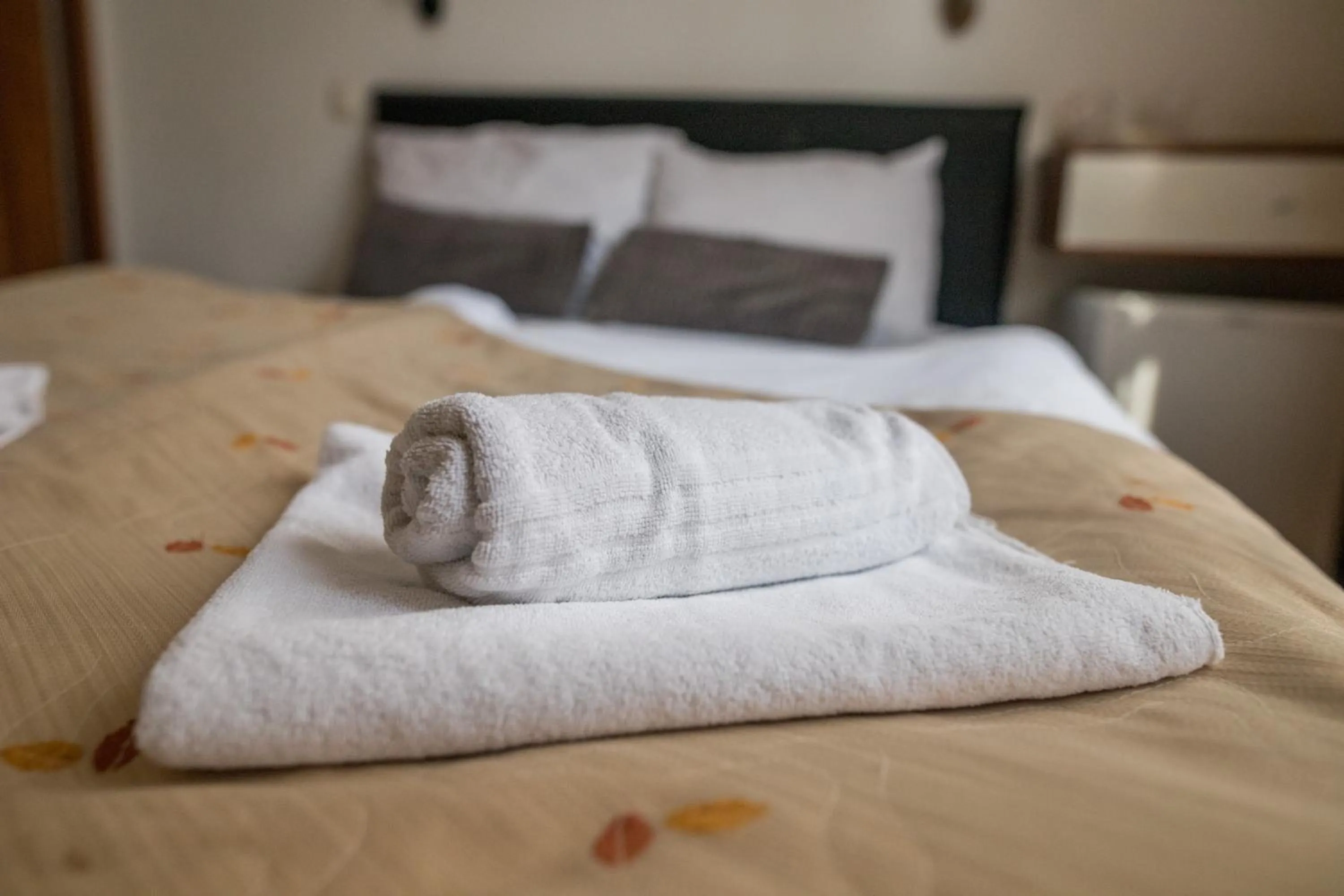 towels, Bed in Hotel Herc Sarajevo