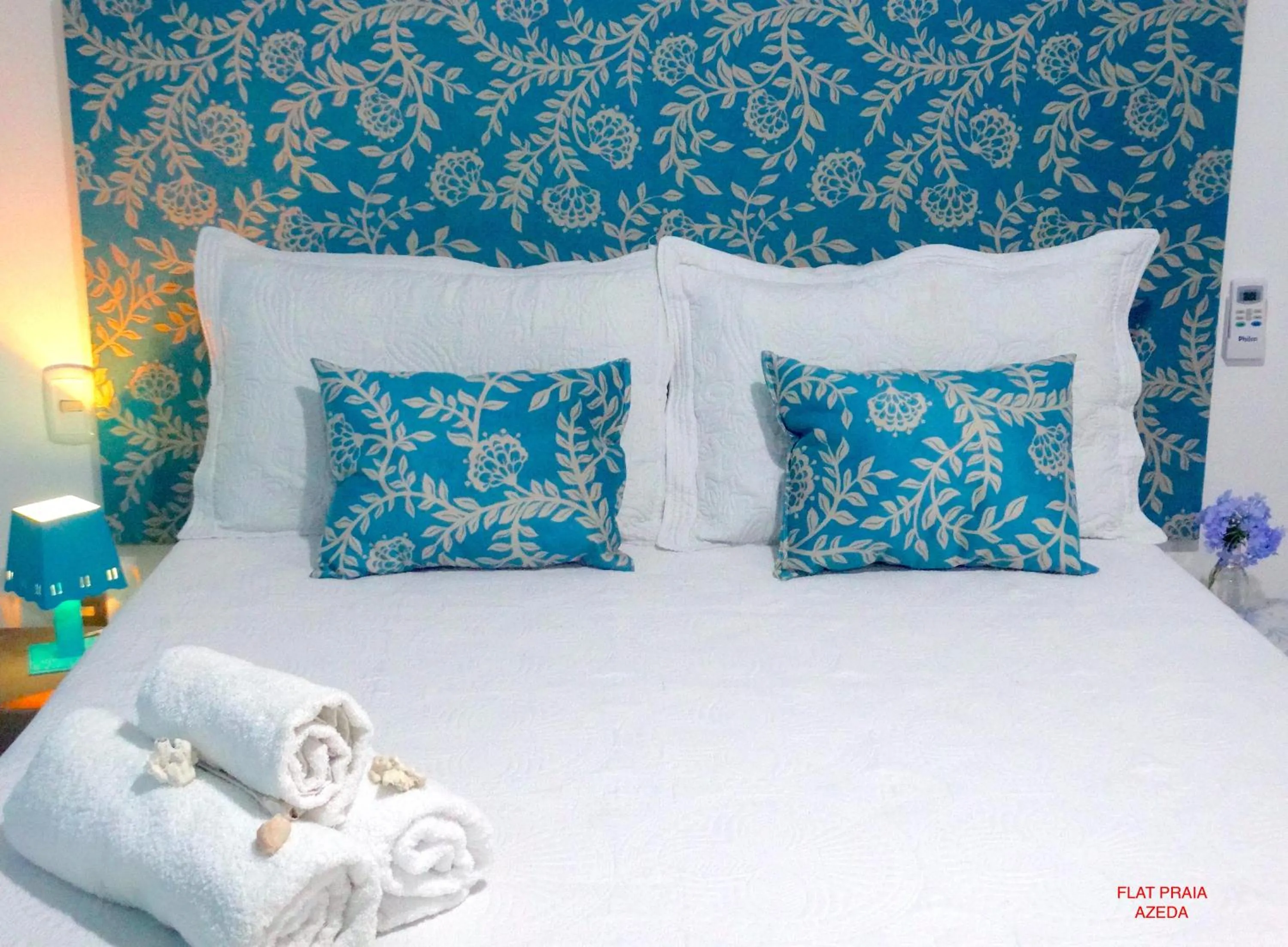Bed in Viva Búzios Flats