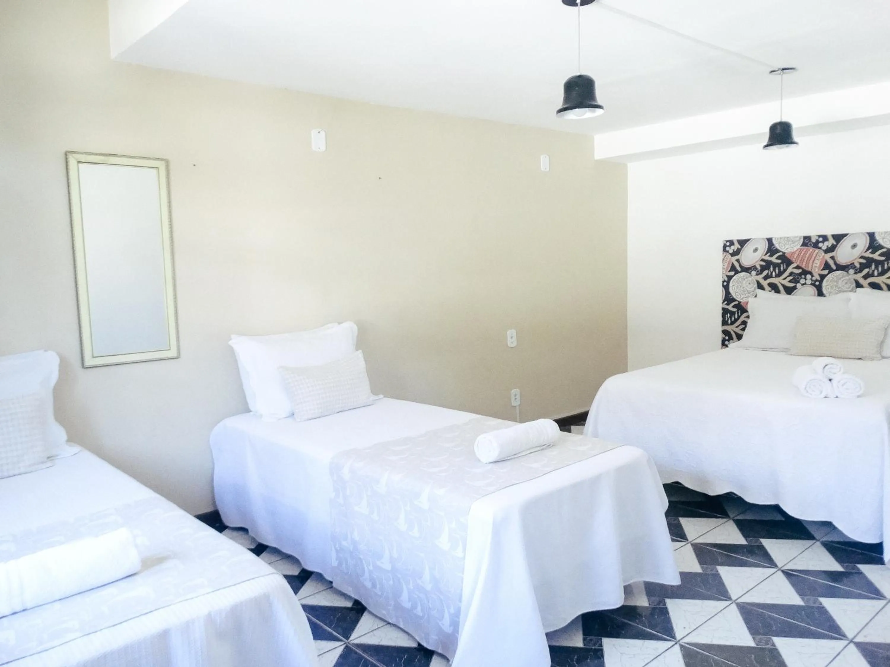 Bed in Viva Búzios Flats