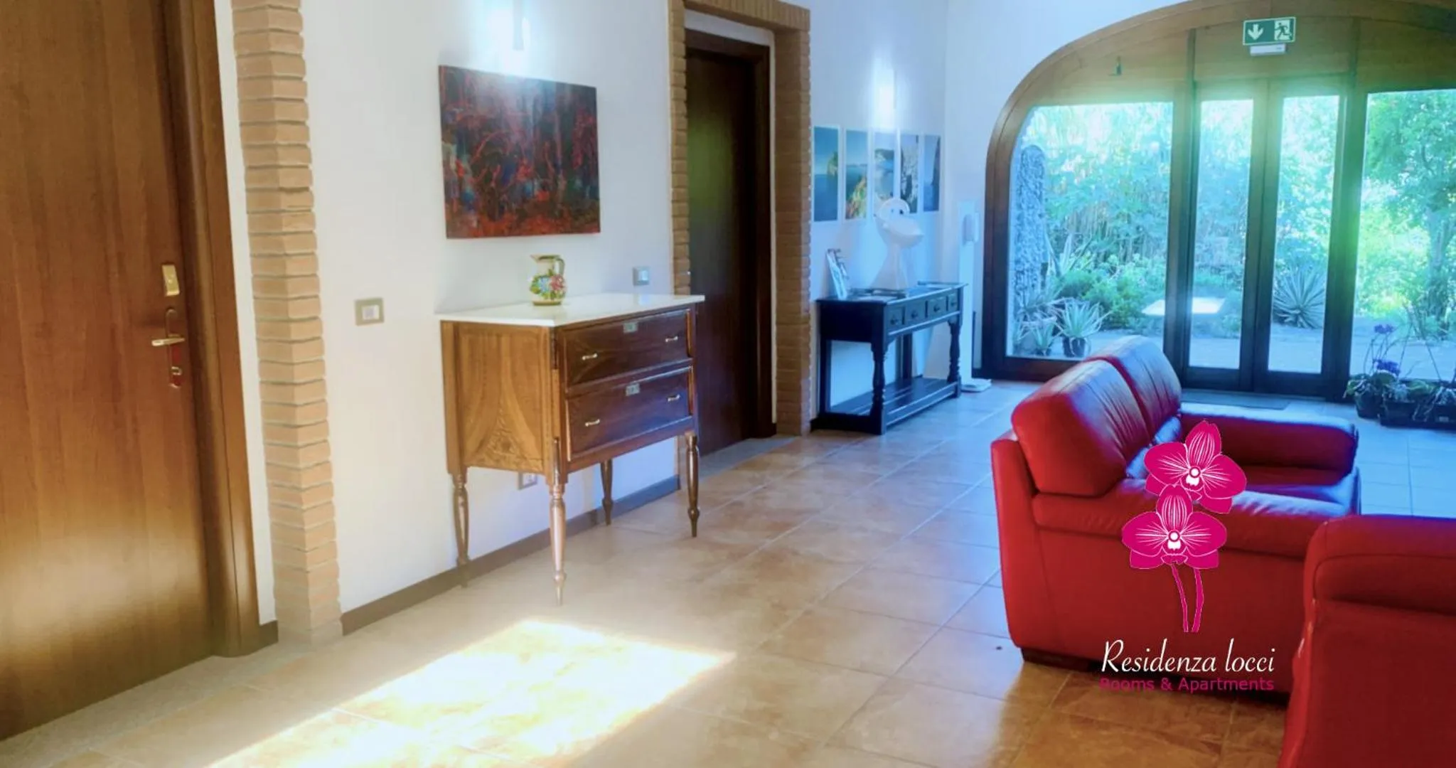 Lobby or reception in Residenza Locci - Rooms & Apartments