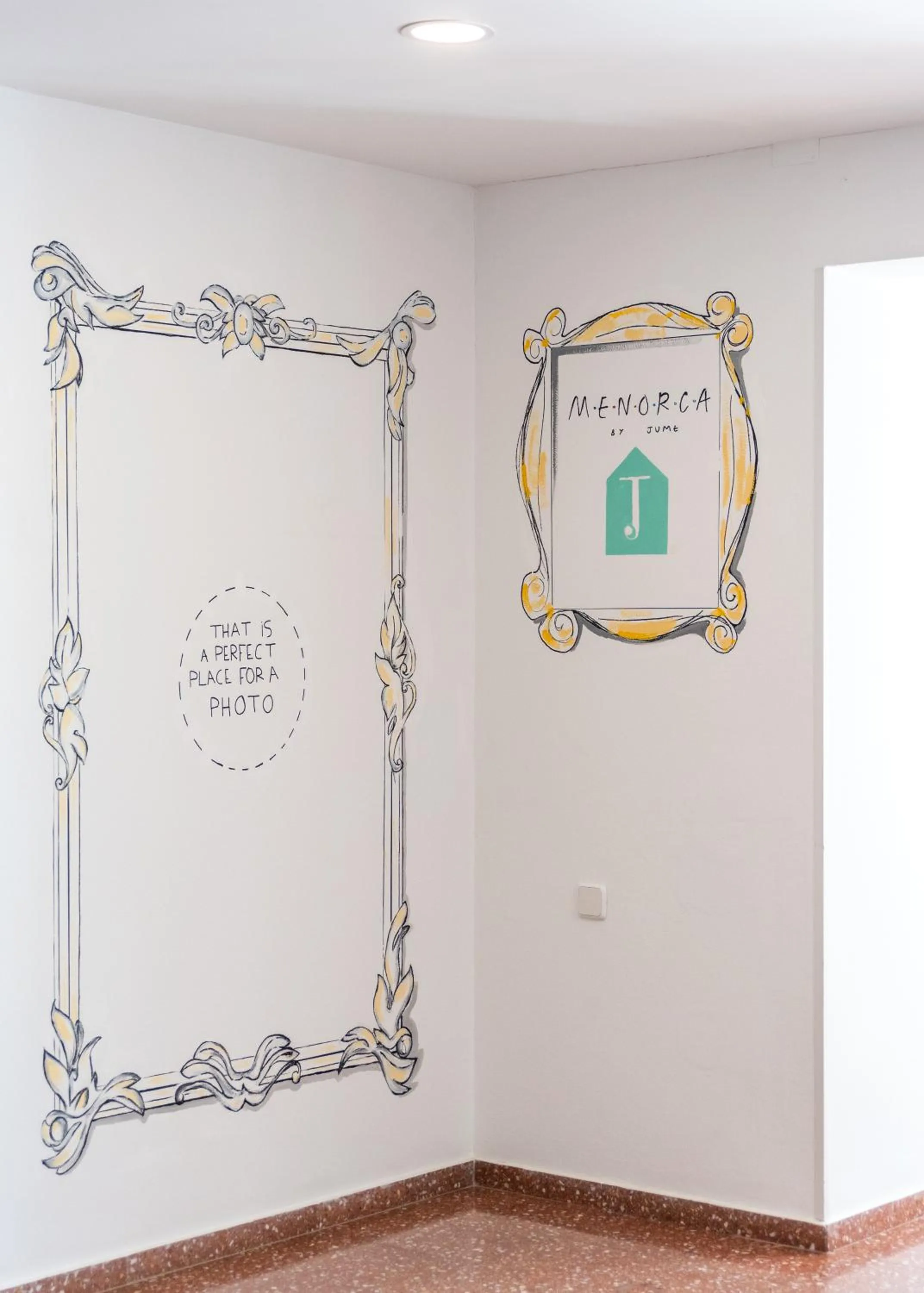 Decorative detail in Hostal Jume - Urban Rooms