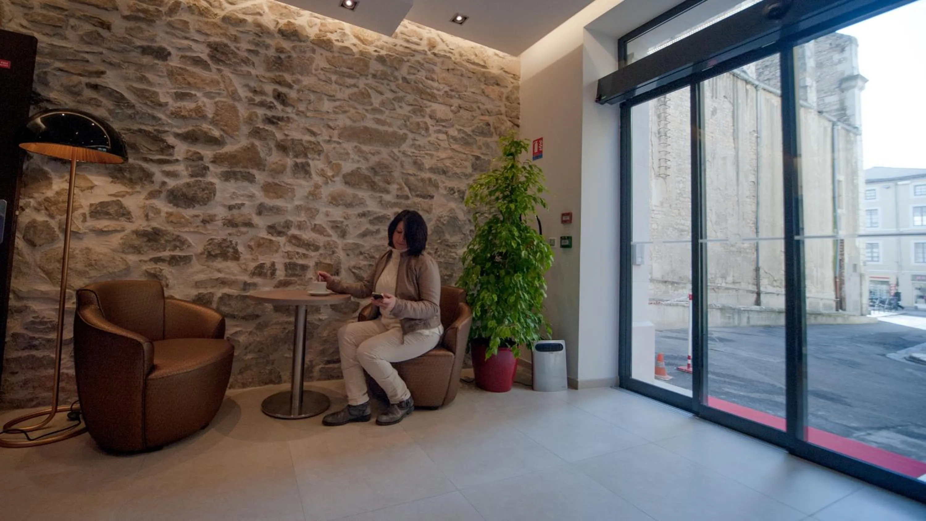 Lobby or reception in Central Hotel