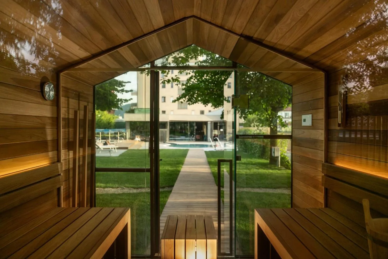 Sauna in Atlantic Park Hotel