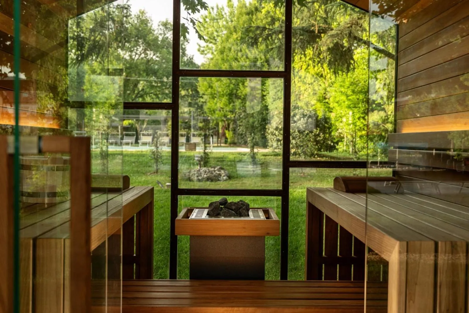 Sauna in Atlantic Park Hotel