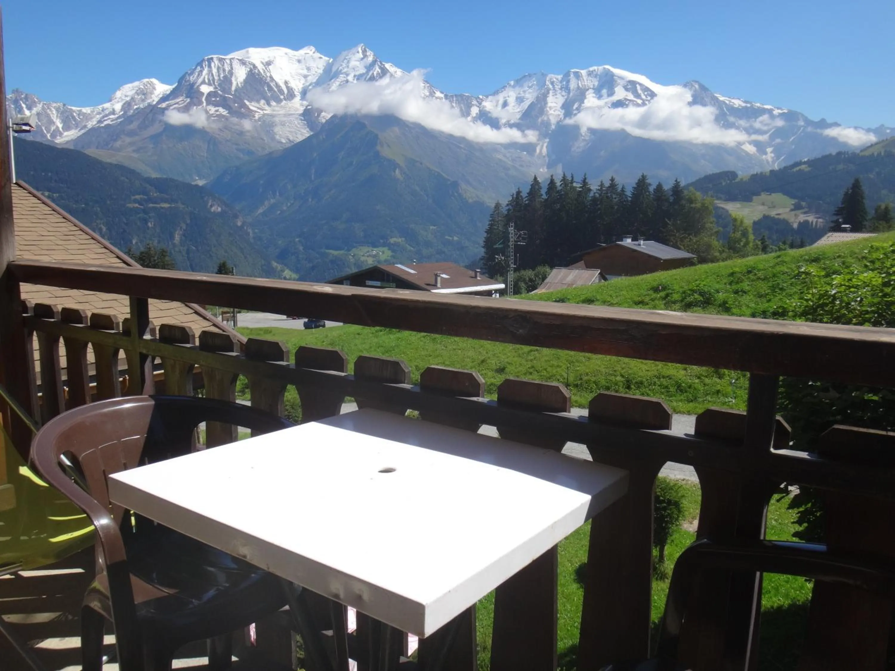 Patio in Chalet Gabriel