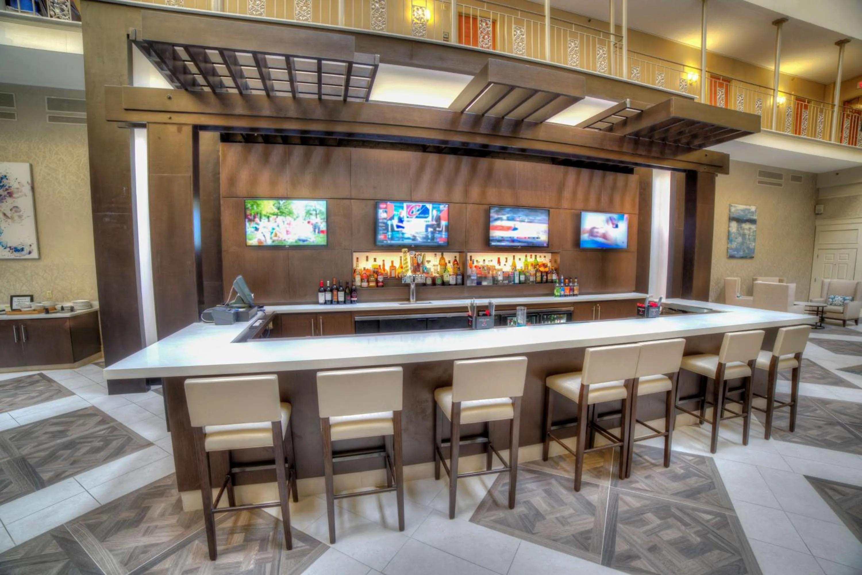 Lounge or bar in Doubletree Suites by Hilton at The Battery Atlanta
