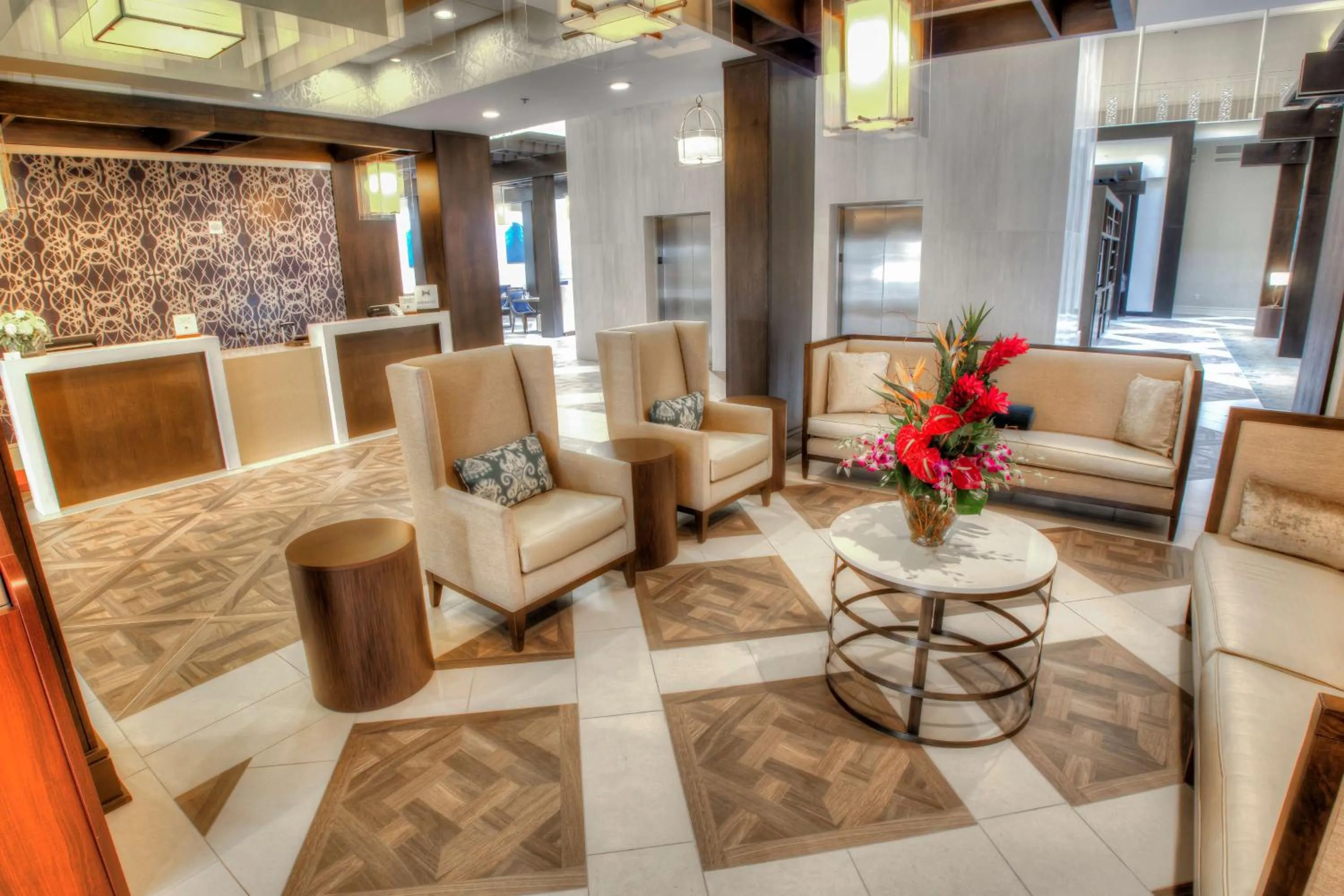 Lobby or reception in Doubletree Suites by Hilton at The Battery Atlanta