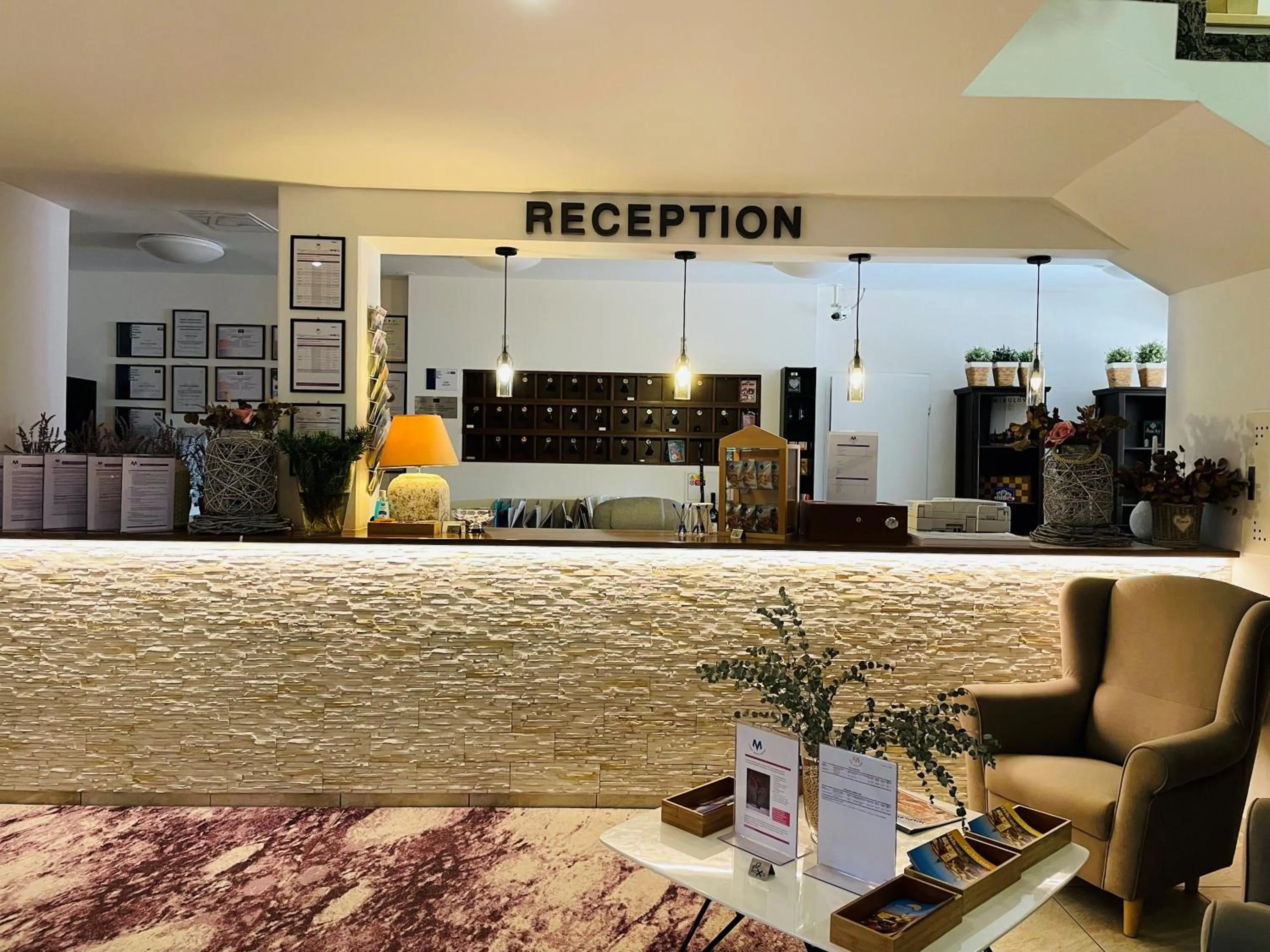 Lobby or reception in Hotel Marcincak***