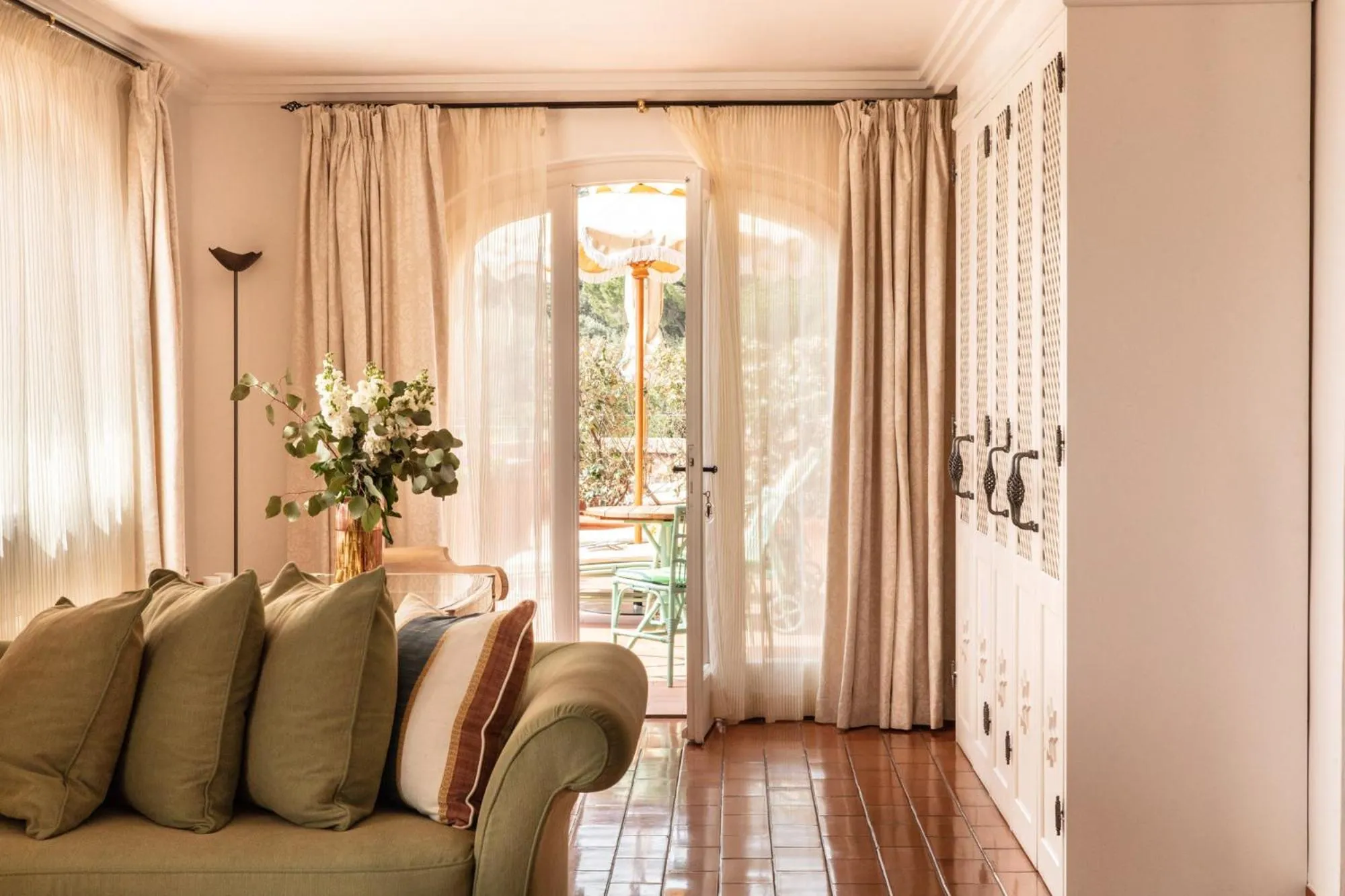 Living room in Il Pellicano