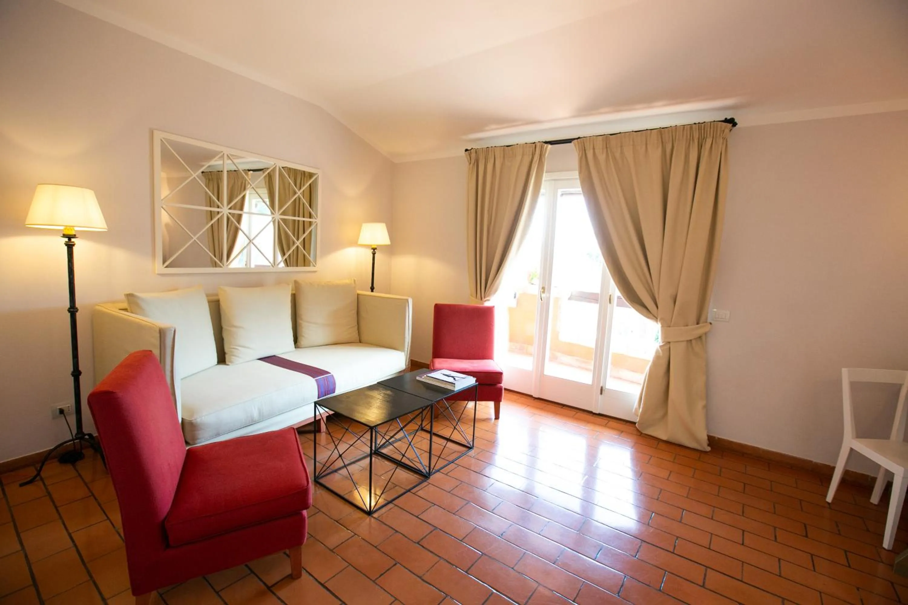 Living room, Bed in Il Pellicano