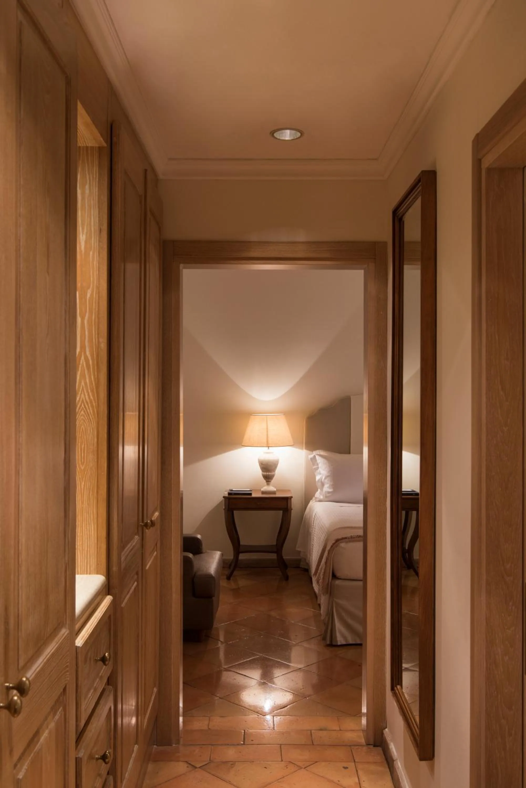 Decorative detail, Bed in Il Pellicano