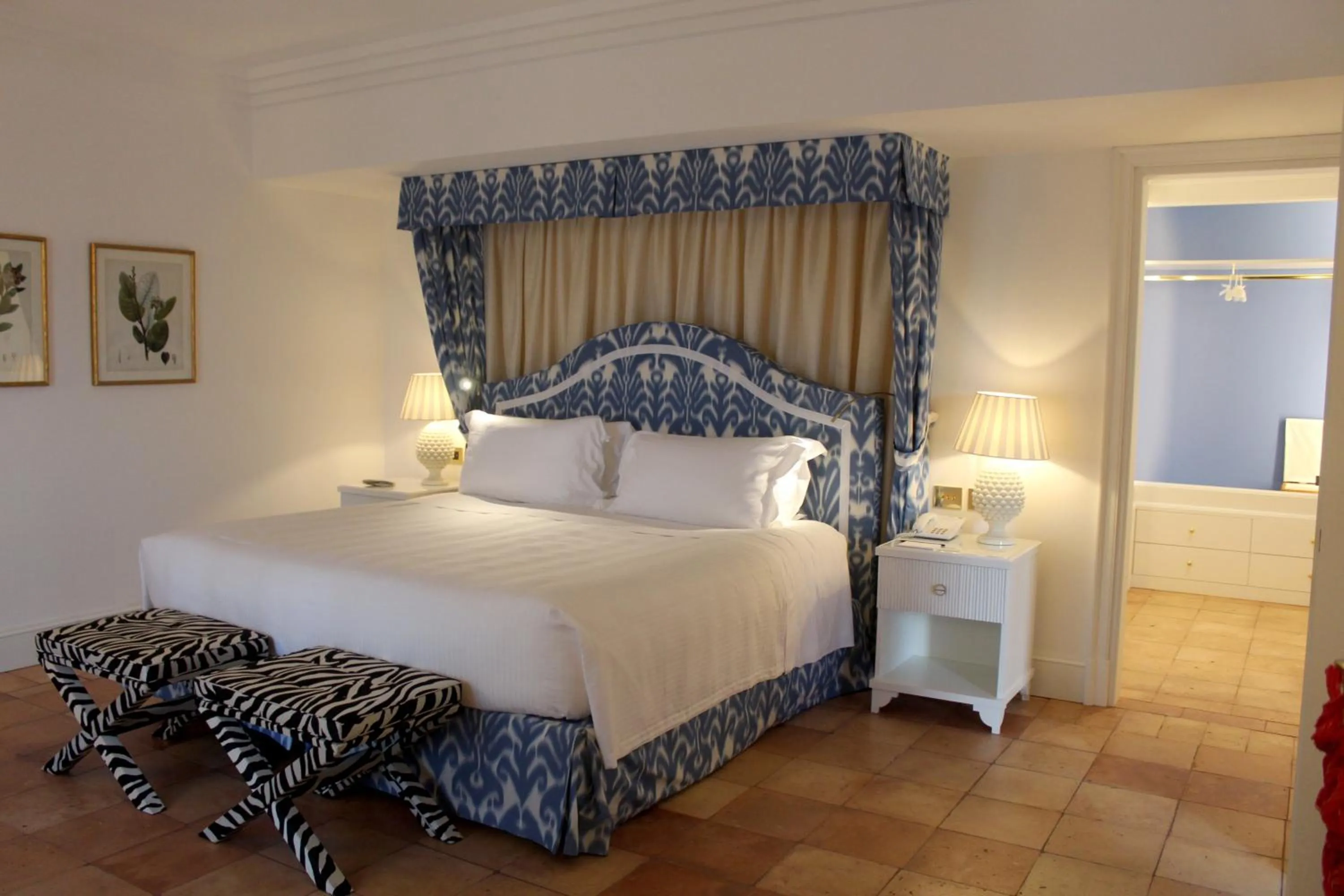 Bed in Il Pellicano