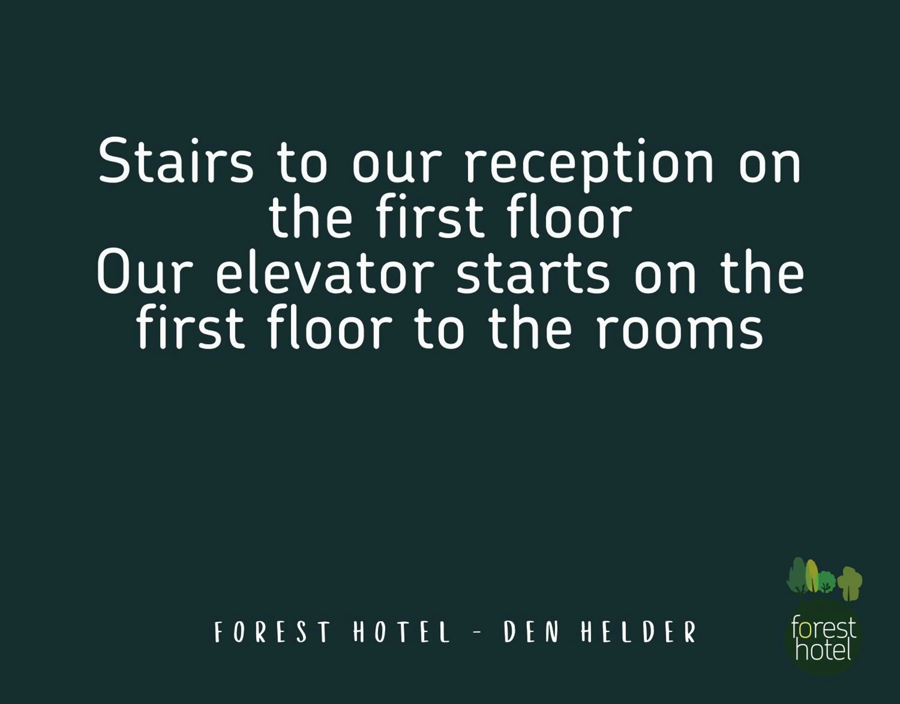 elevator in Forest Hotel
