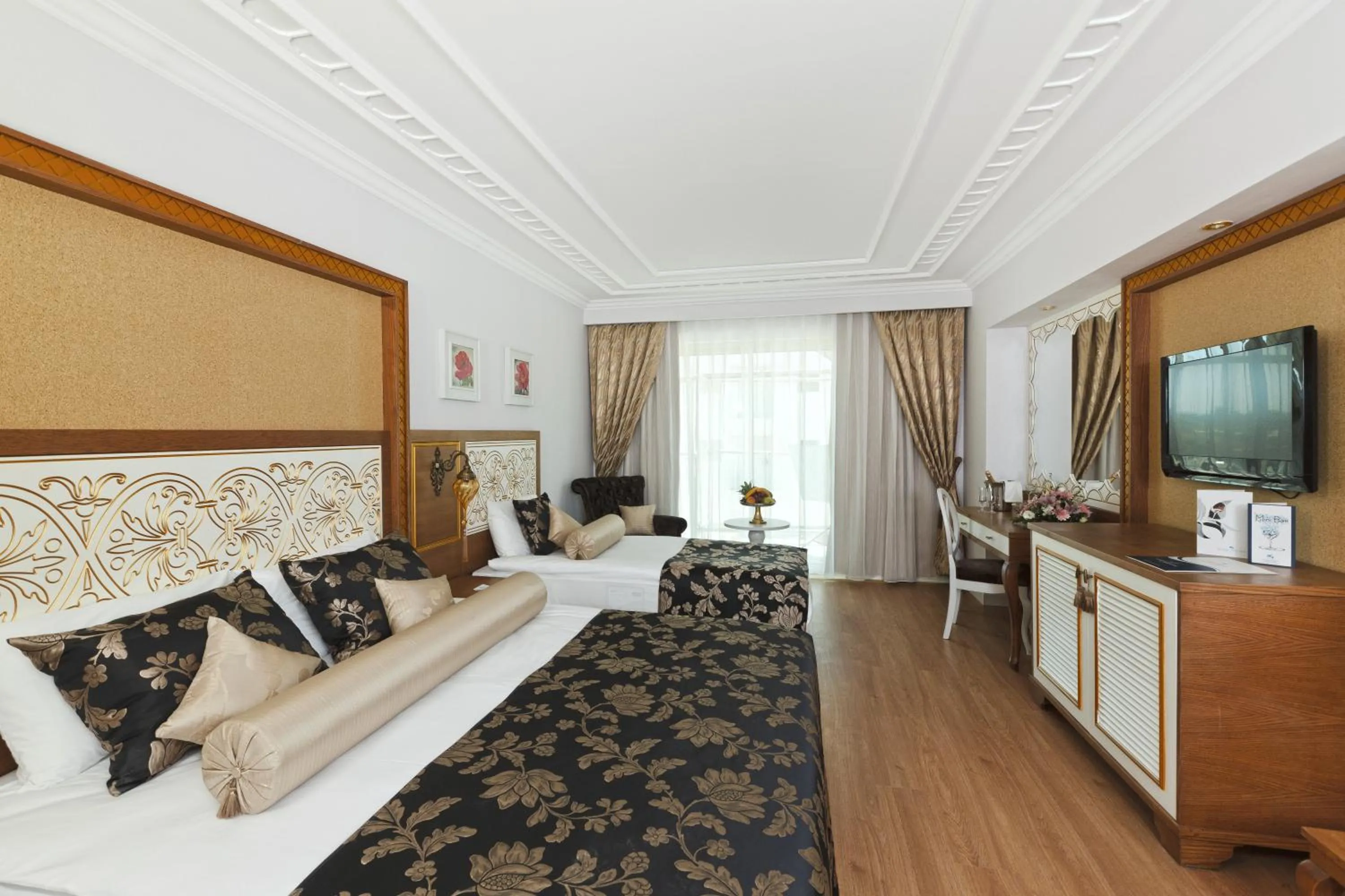 Bed in Ex-Crystal Palace Luxury Resort & Spa - Ultimate All Inclusive