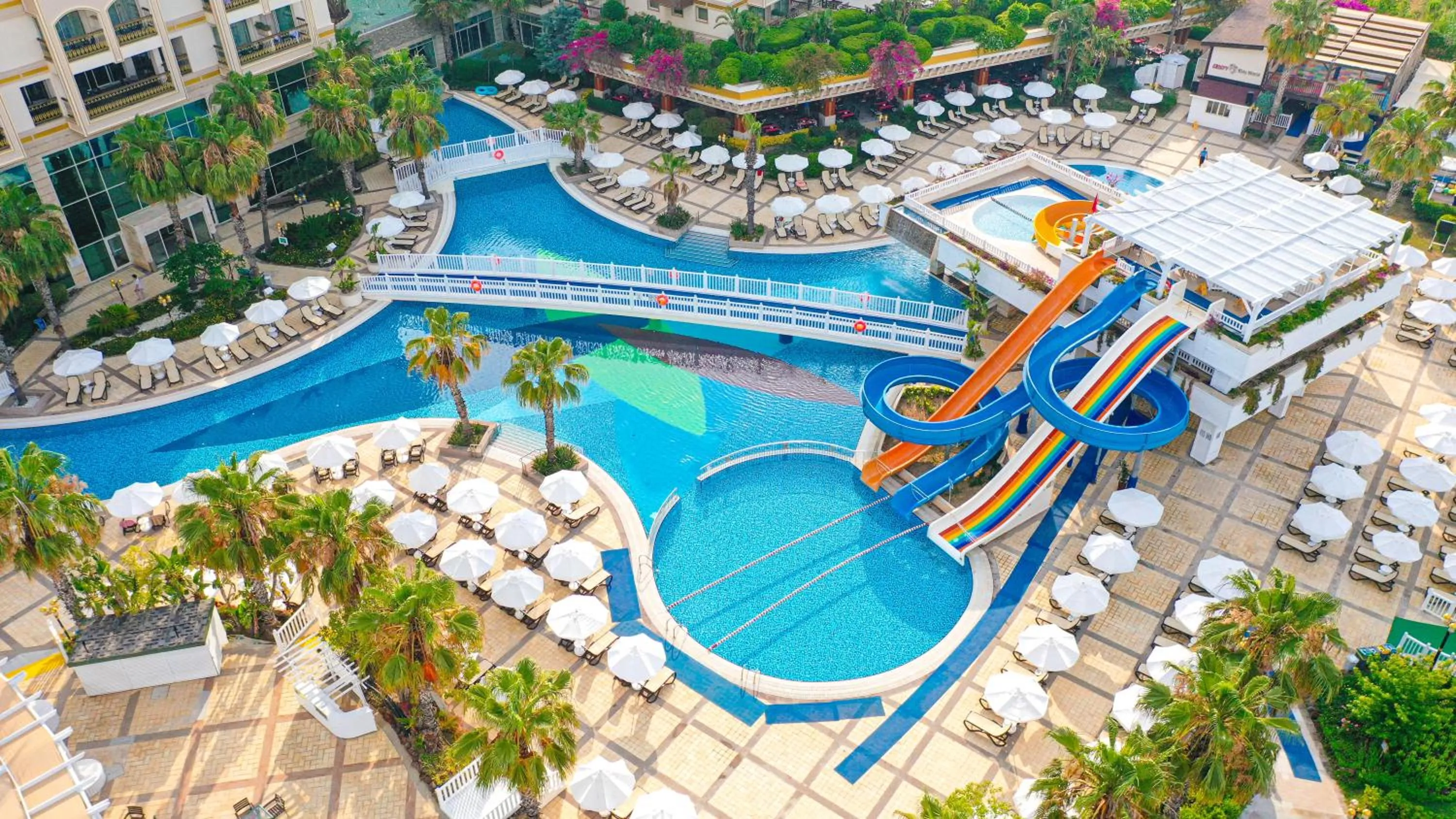 Pool view in Ex-Crystal Palace Luxury Resort & Spa - Ultimate All Inclusive