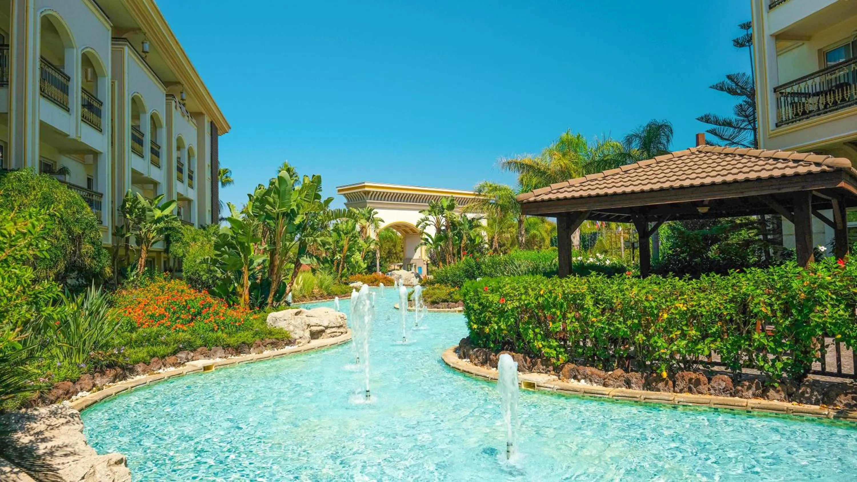 Garden view in Ex-Crystal Palace Luxury Resort & Spa - Ultimate All Inclusive