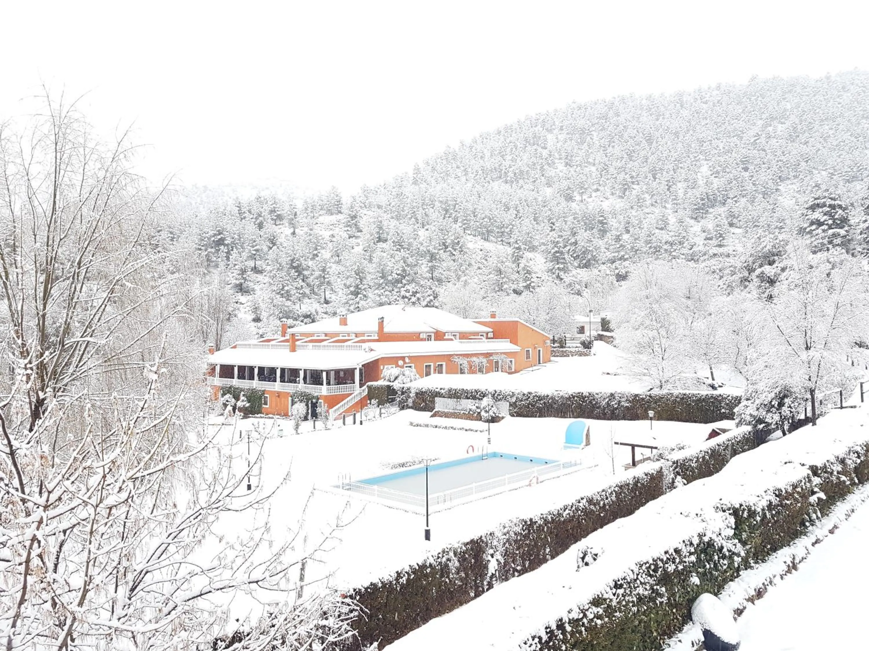 Natural landscape in Hospedium Hotel Val de Pinares