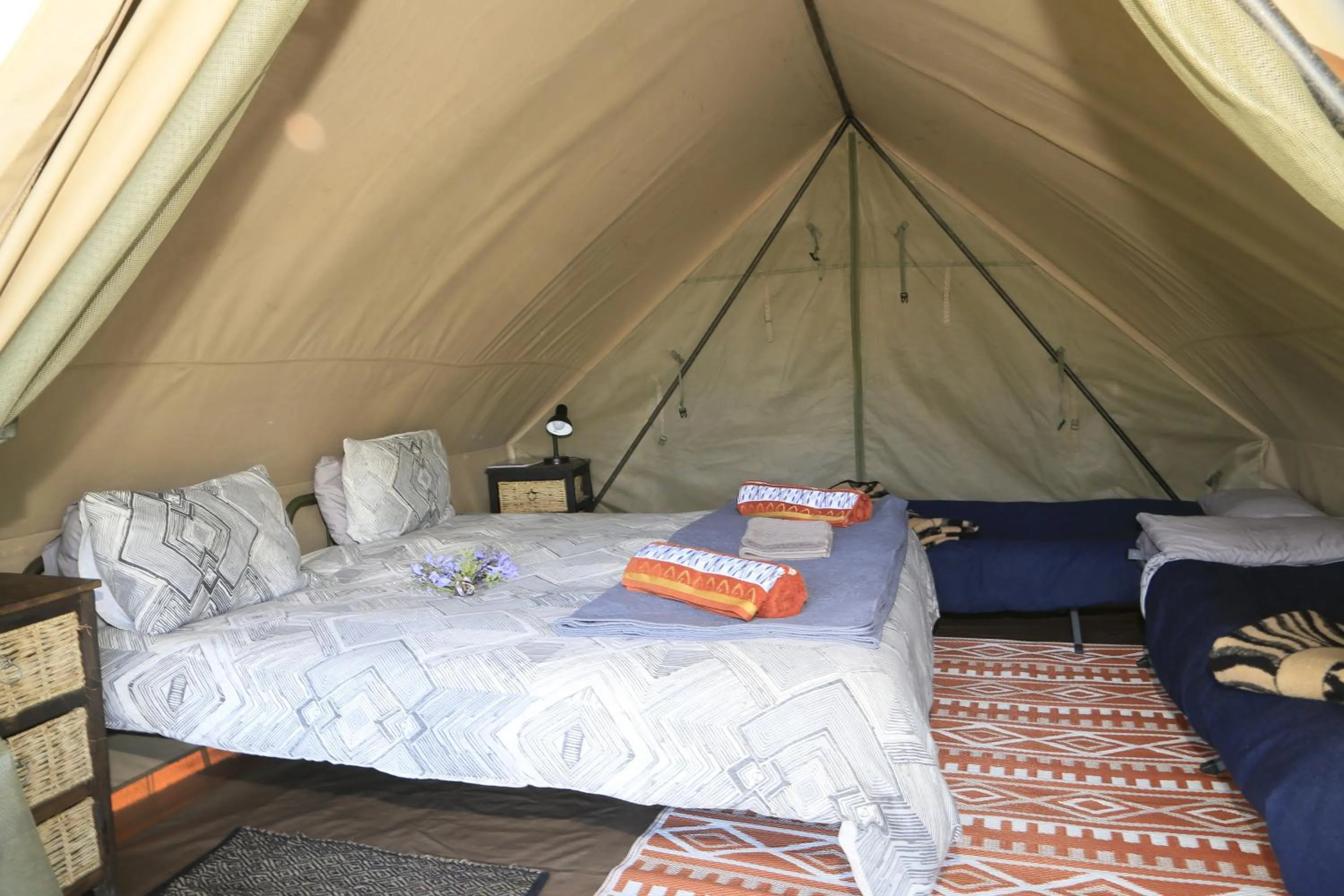 Bed in Horseshoe Game Reserve