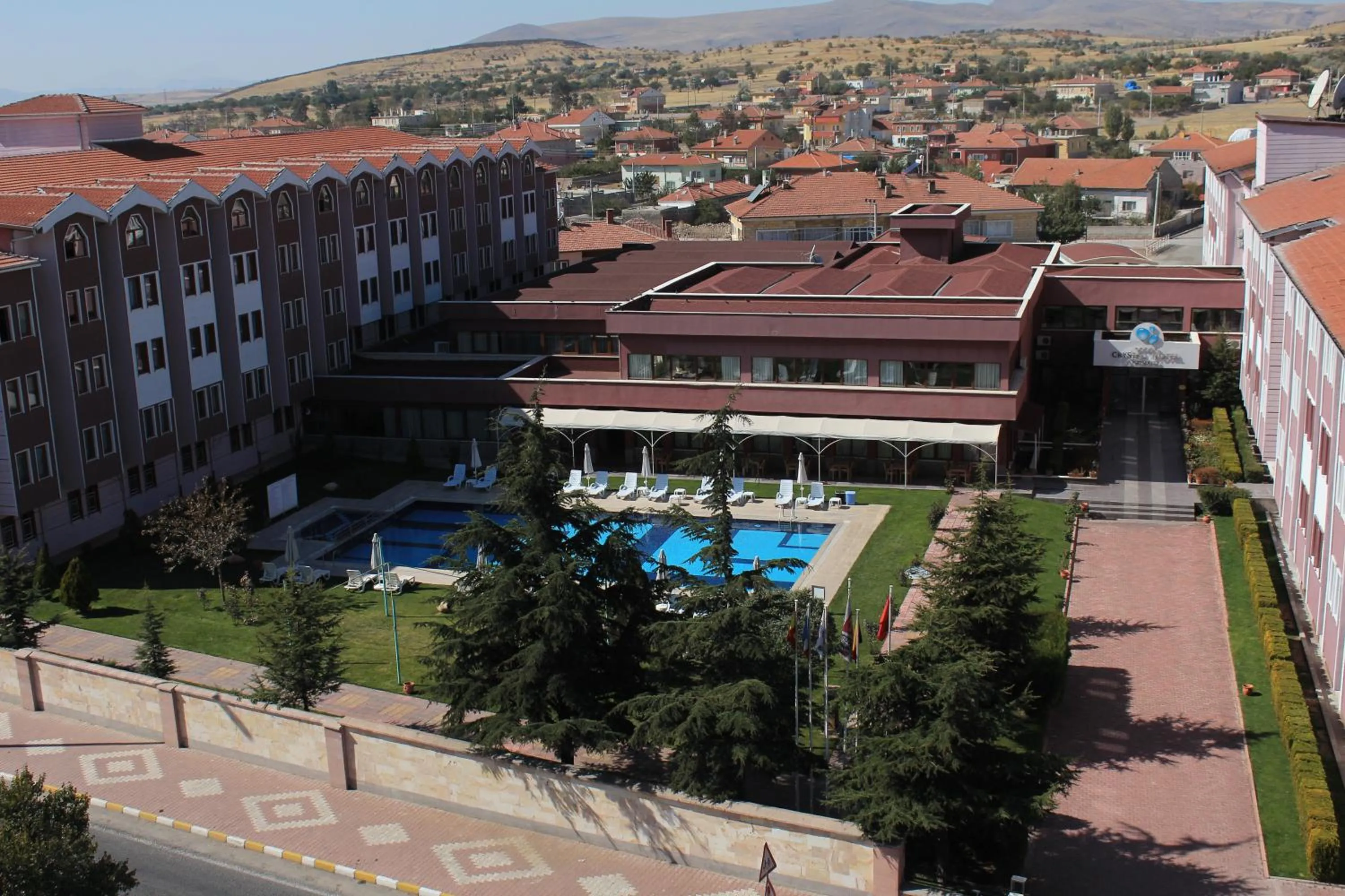 Pool view in Crystal Kaymakli Hotel & Spa