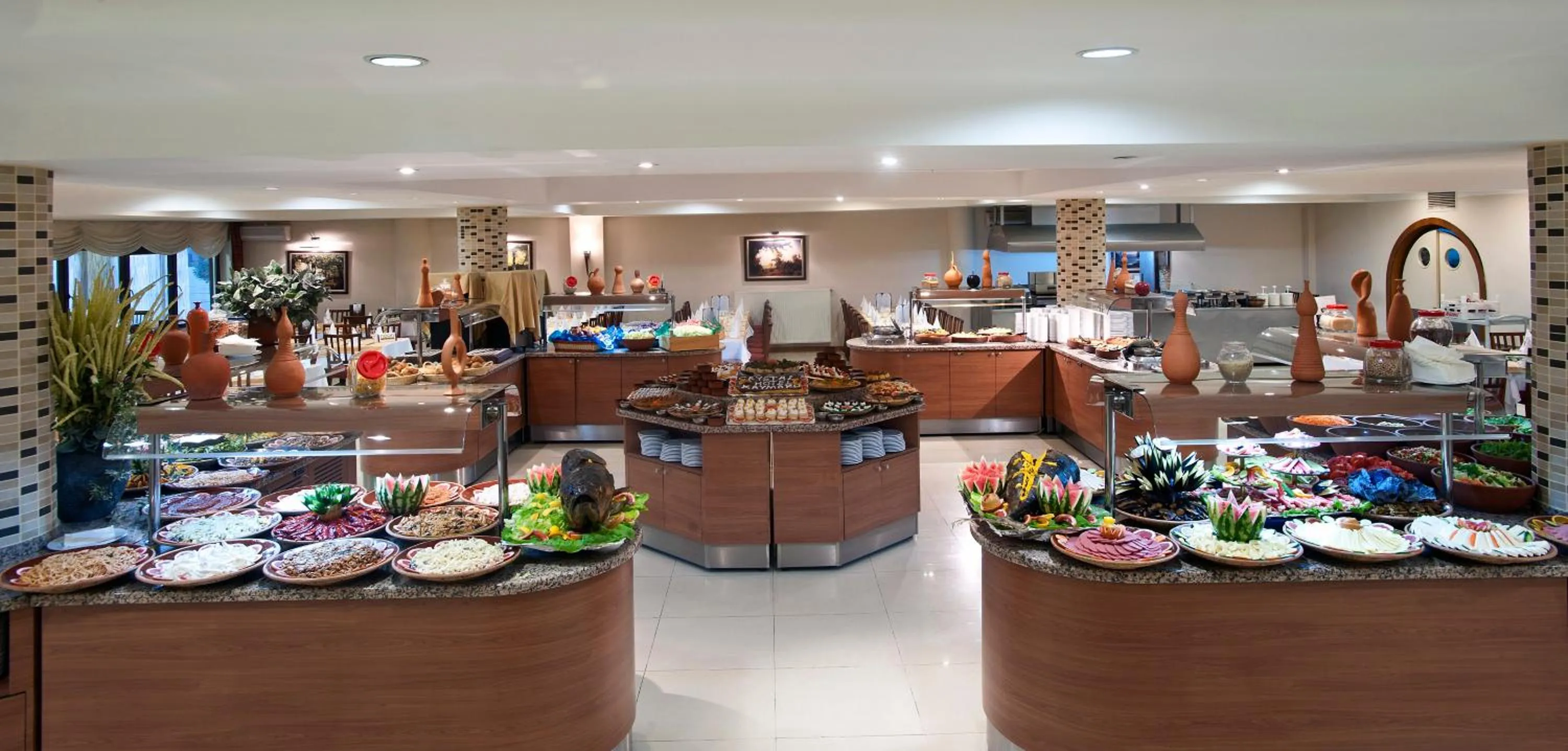 Buffet breakfast in Crystal Kaymakli Hotel & Spa