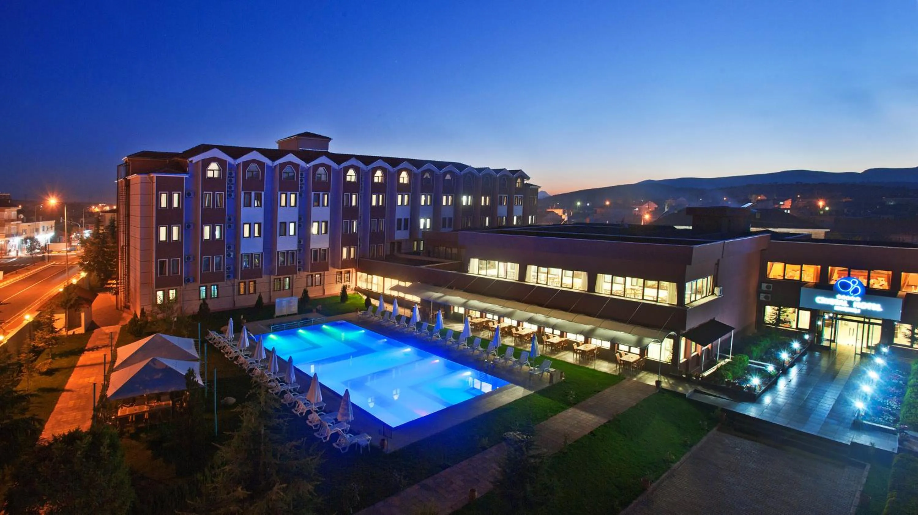Pool view in Crystal Kaymakli Hotel & Spa