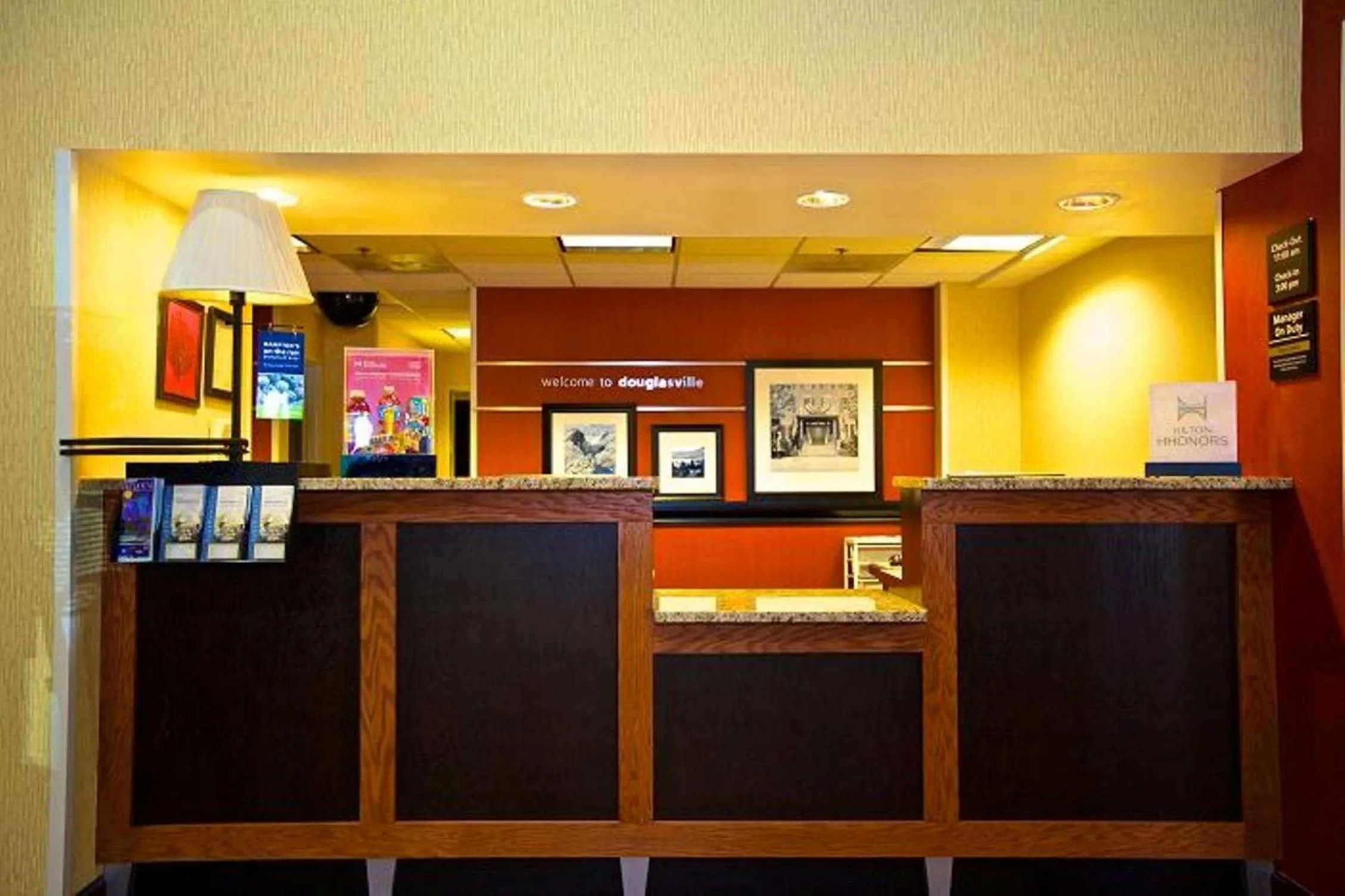 Lobby or reception in Hampton Inn Atlanta/Douglasville