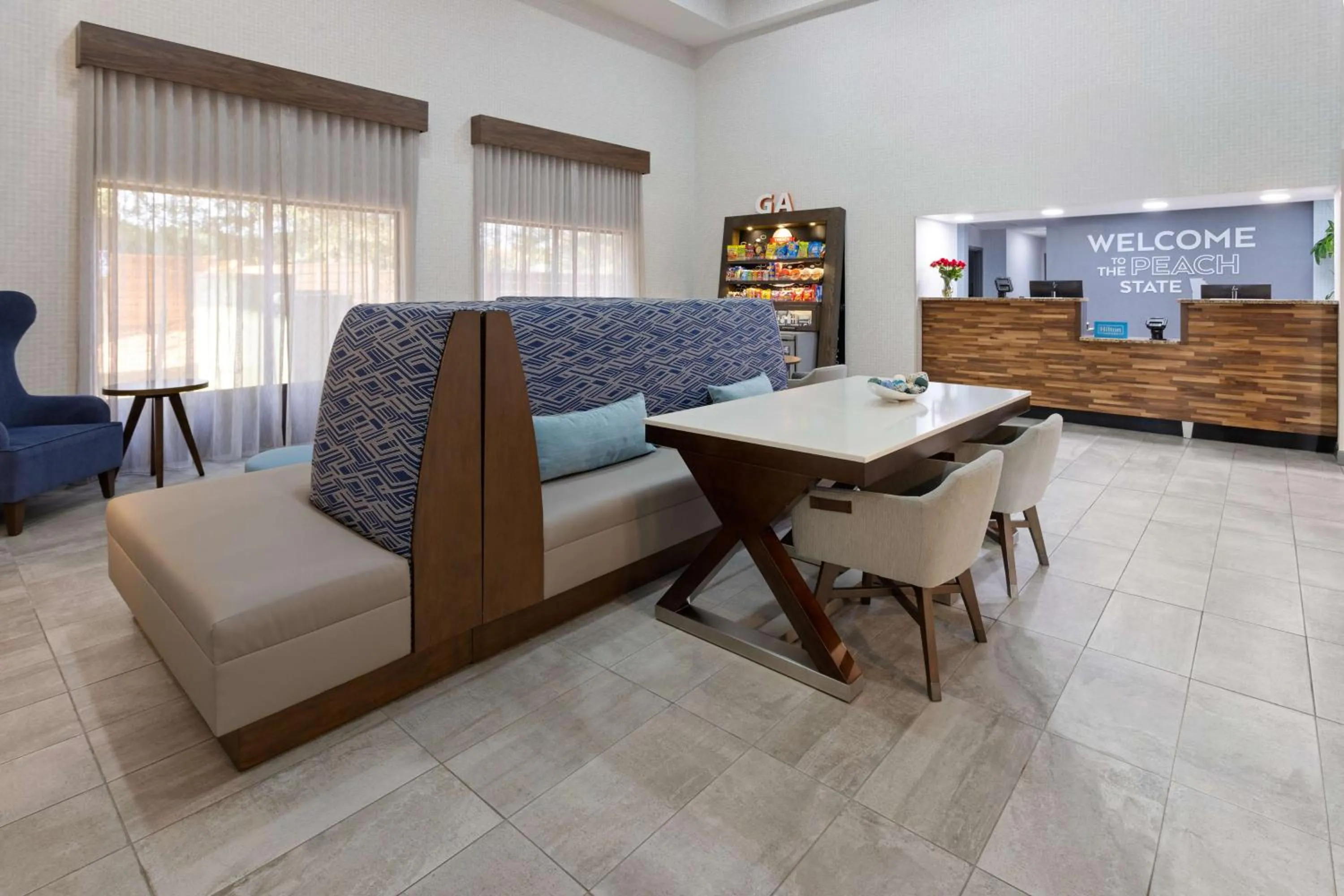 Lobby or reception in Hampton Inn Atlanta/Douglasville