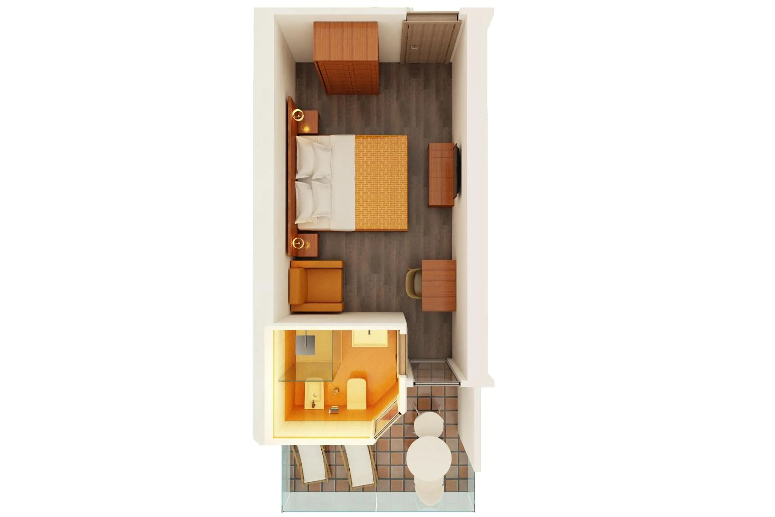 Floor plan in Hotel Ambassador