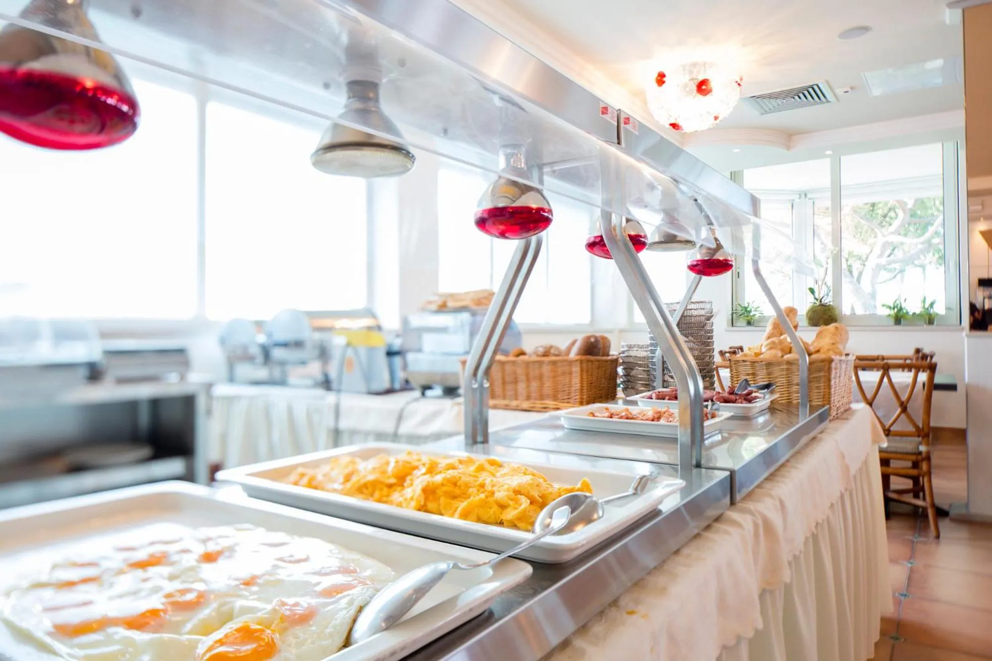 Buffet breakfast in Hotel Ambassador