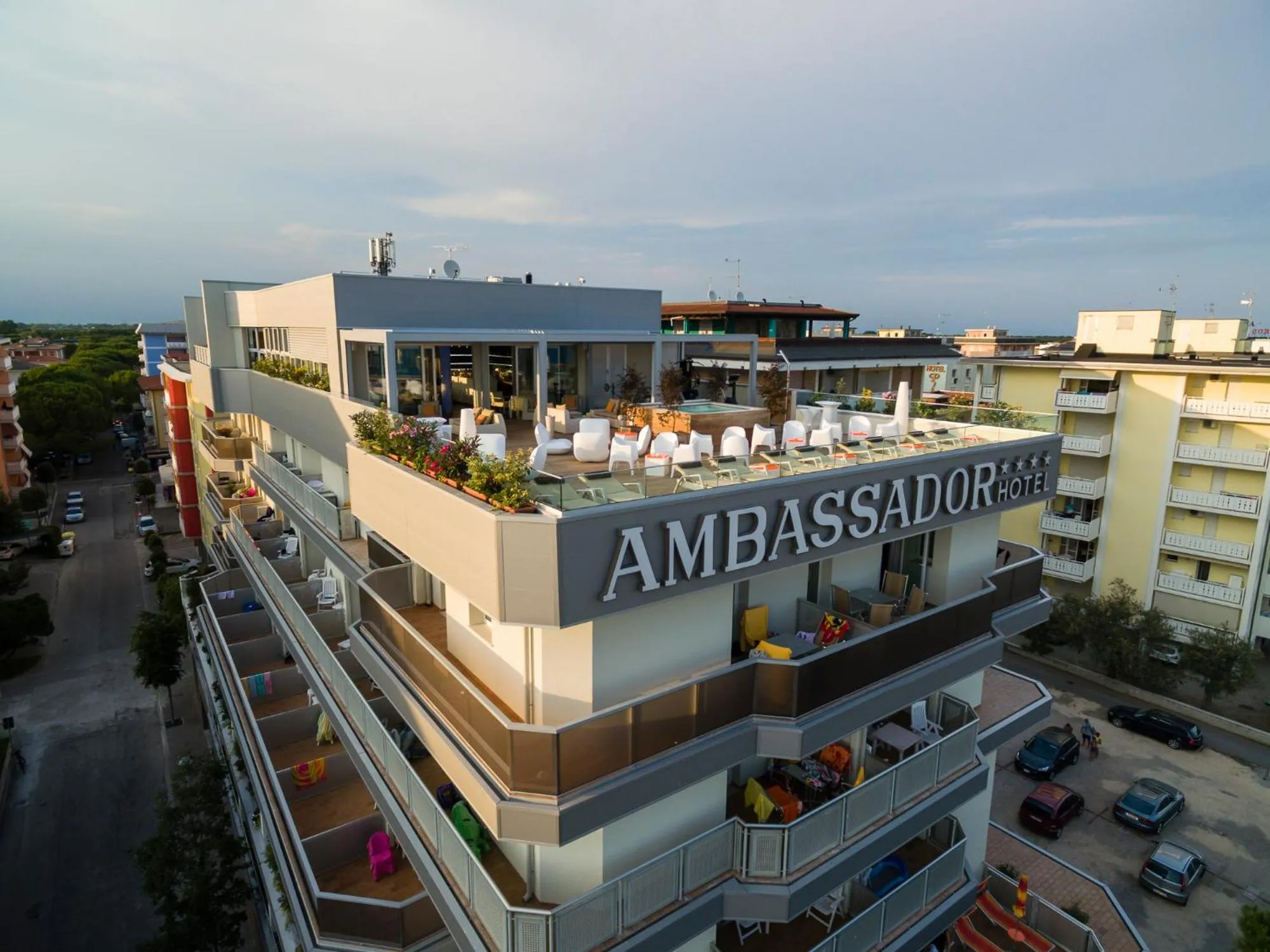 Bird's eye view in Hotel Ambassador