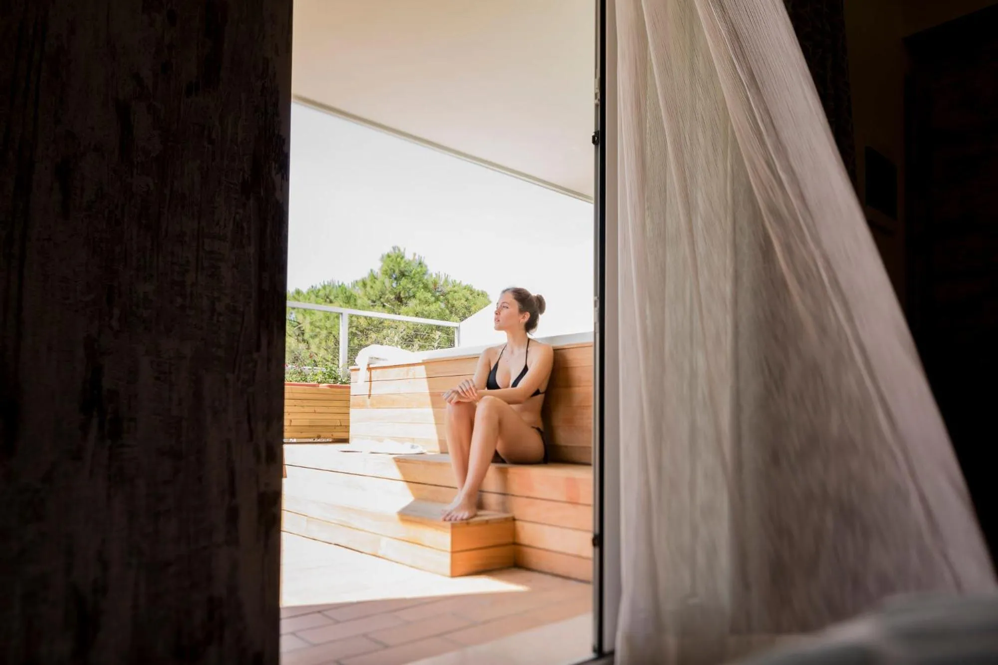 Hot Tub in Hotel Ambassador