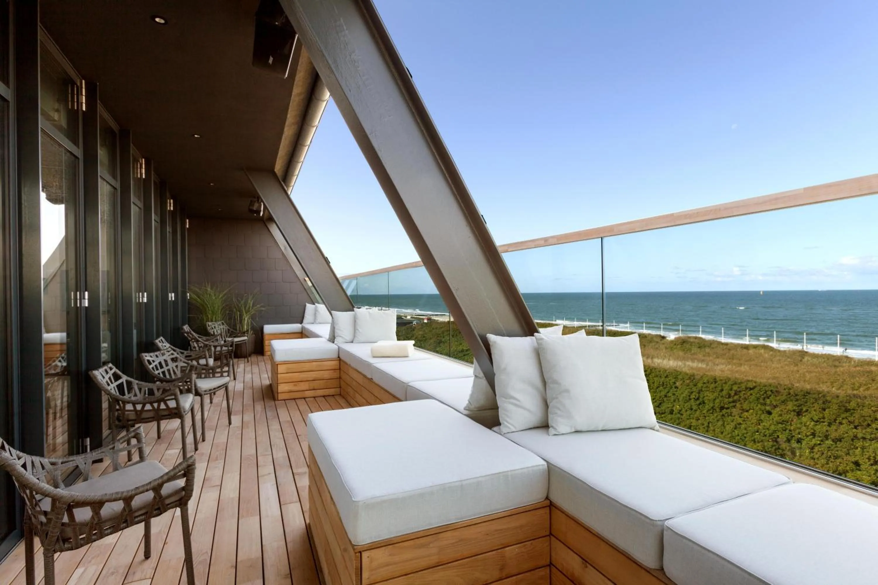 Balcony/Terrace in Wyn. Strandhotel Sylt