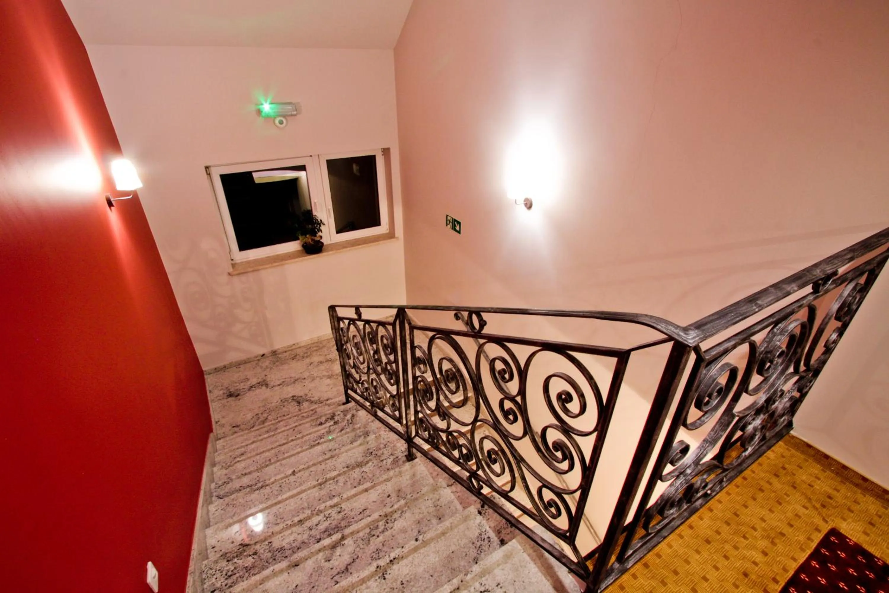 Decorative detail, Bed in Hotel Milord