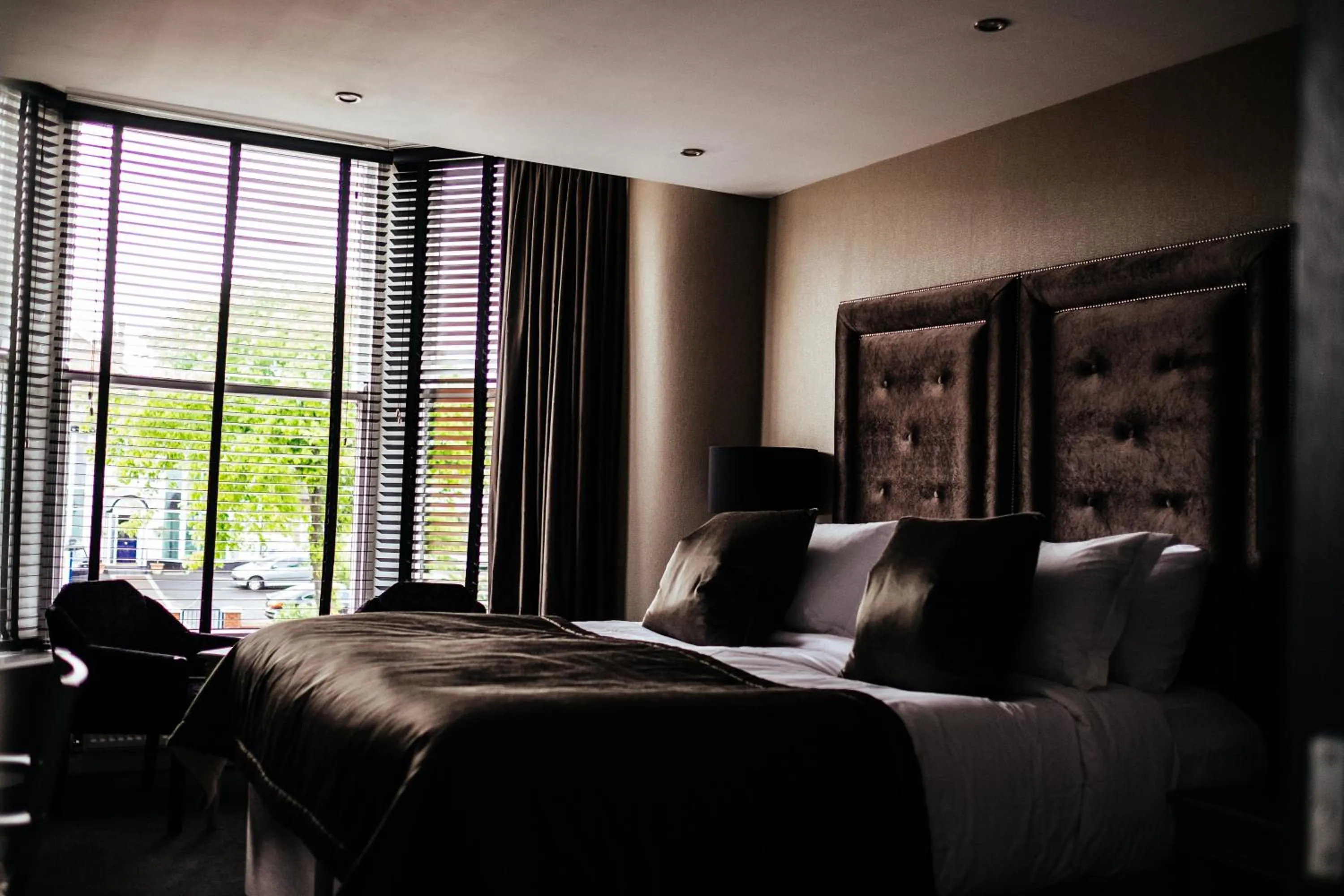 Bed in The Bold Hotel; BW Signature Collection