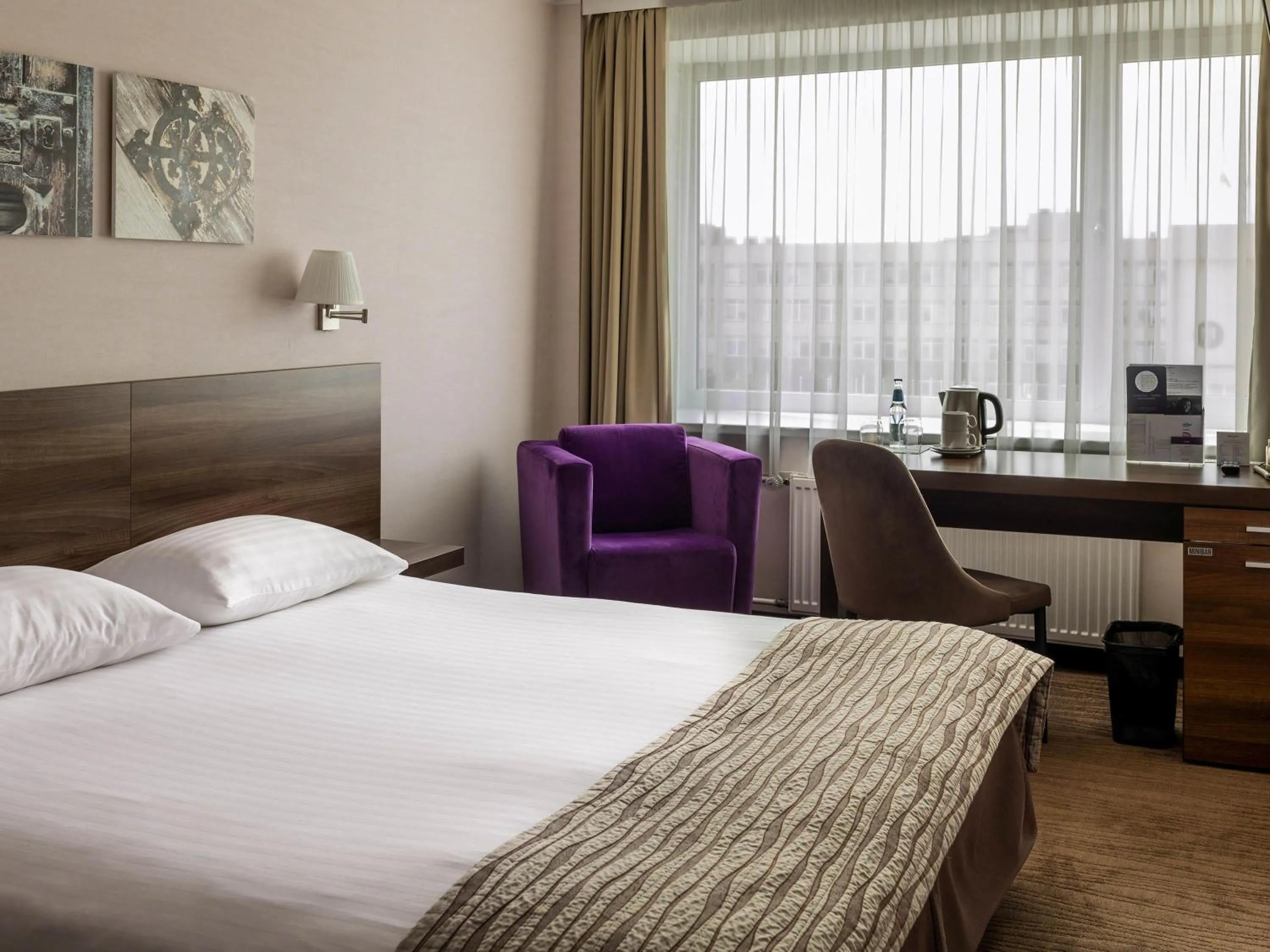 Bedroom, Bed in Mercure Marijampole