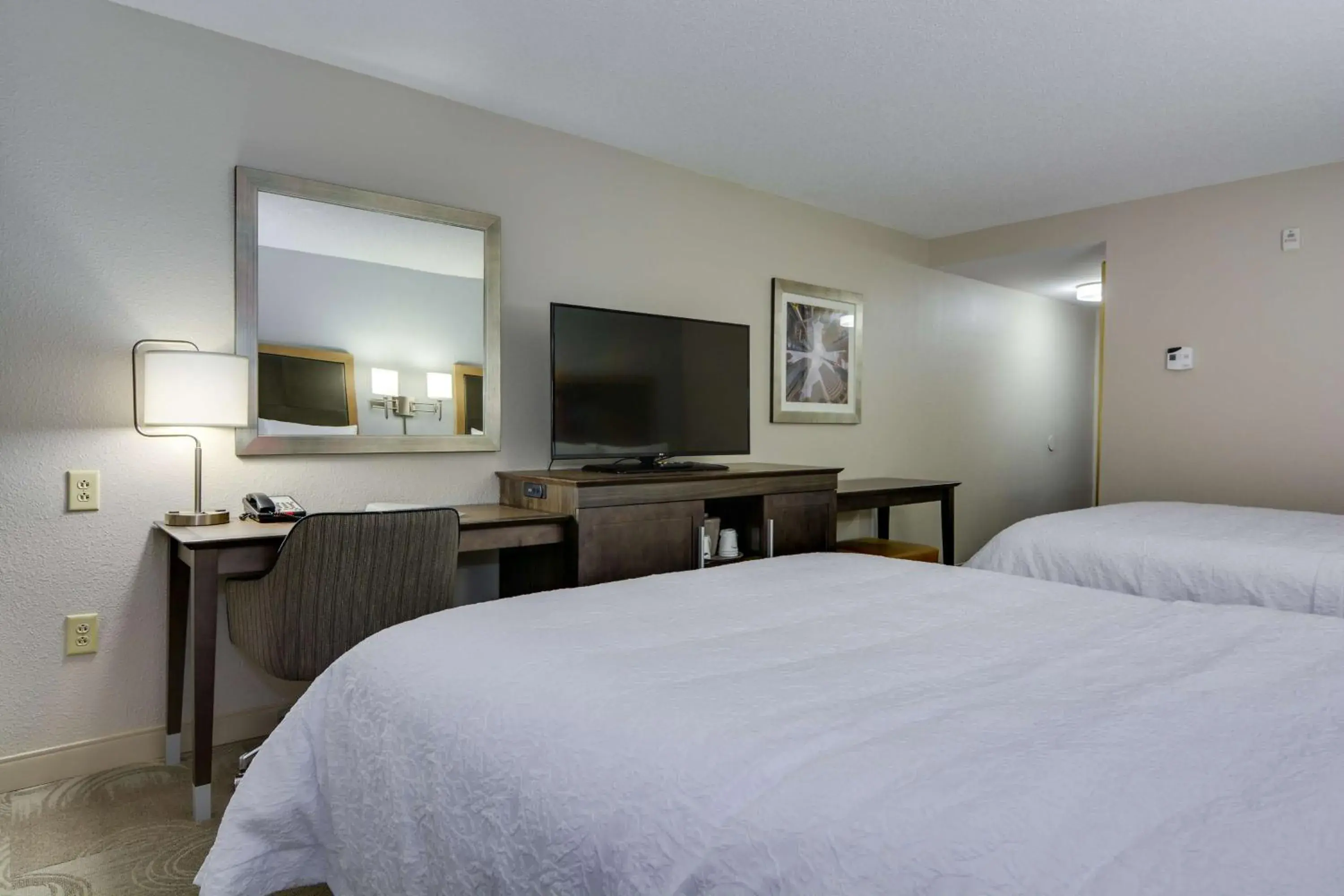 Queen Room with Two Queen Beds - Mobility Access/Non-Smoking in Hampton Inn Atlanta-Fairburn Queen Room with Two Queen Beds - Mobility Access/Non-Smoking in Hampton Inn Atlanta-Fairburn