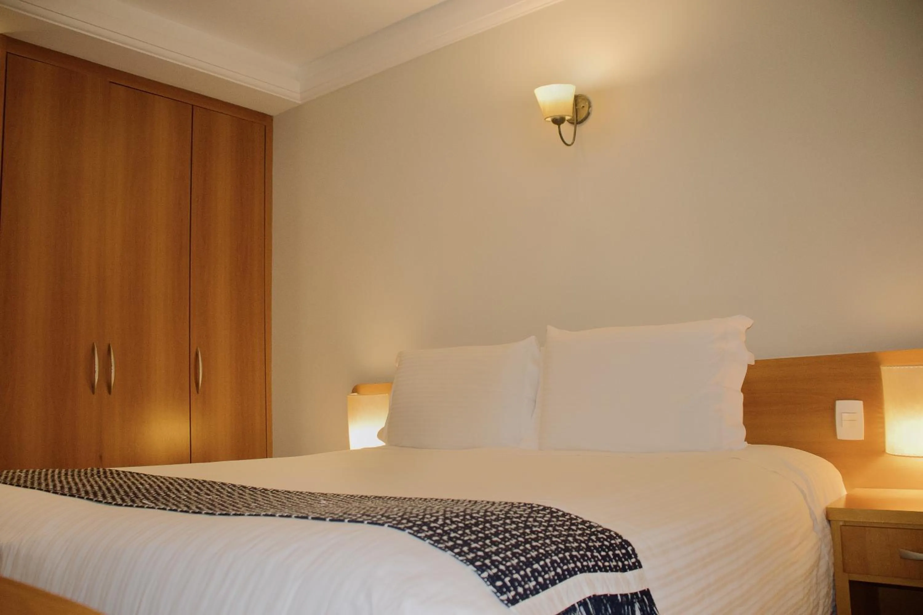 Bed in Pousada Big Bear