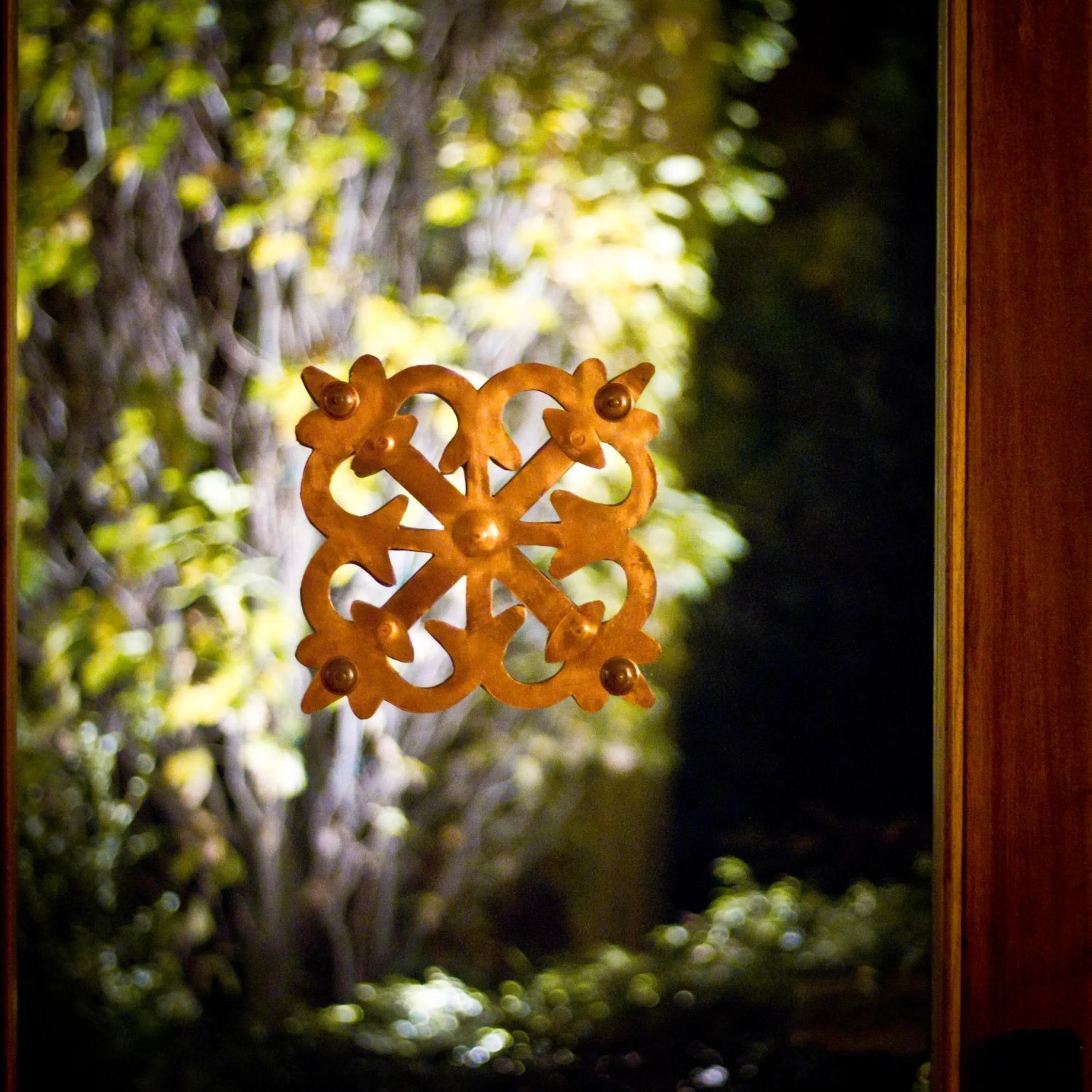 Decorative detail in Albergo La Primula