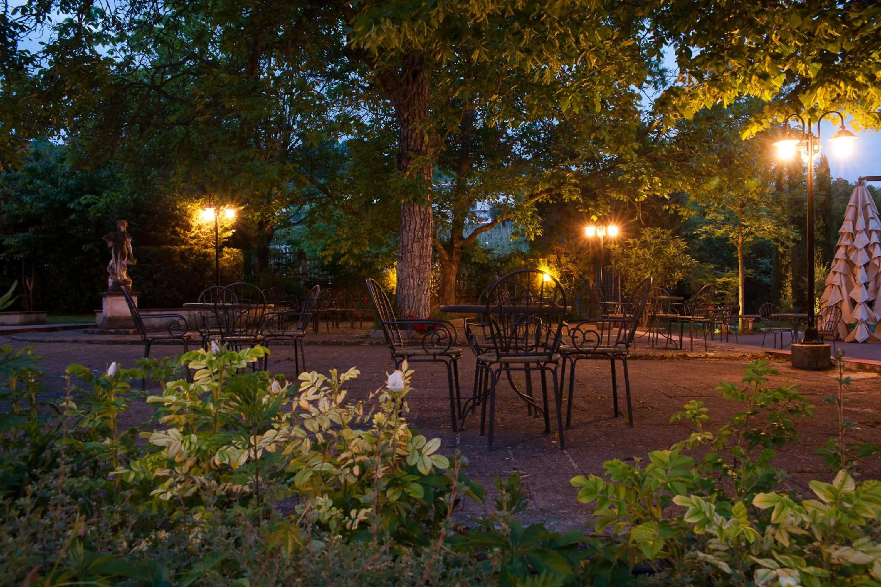 Patio in Albergo La Primula