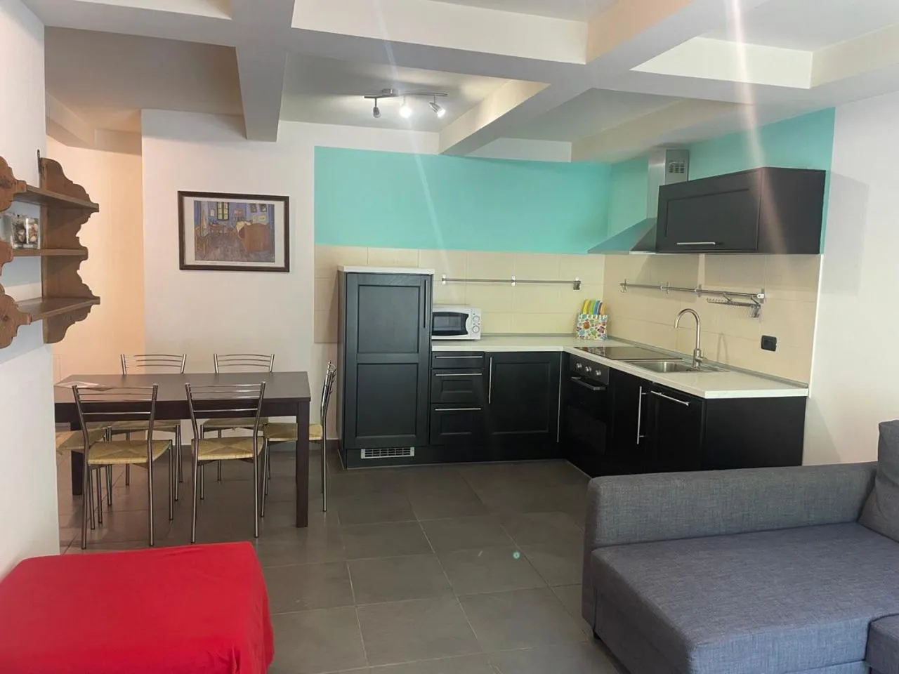 Kitchen or kitchenette in Residence Le Marmotte