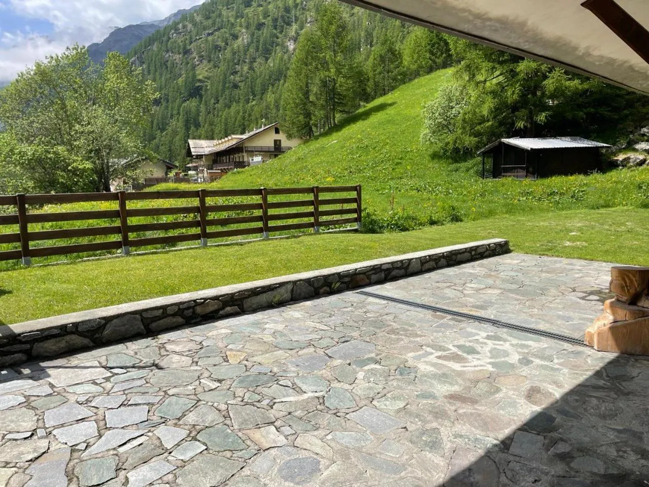 Balcony/Terrace in Residence Le Marmotte