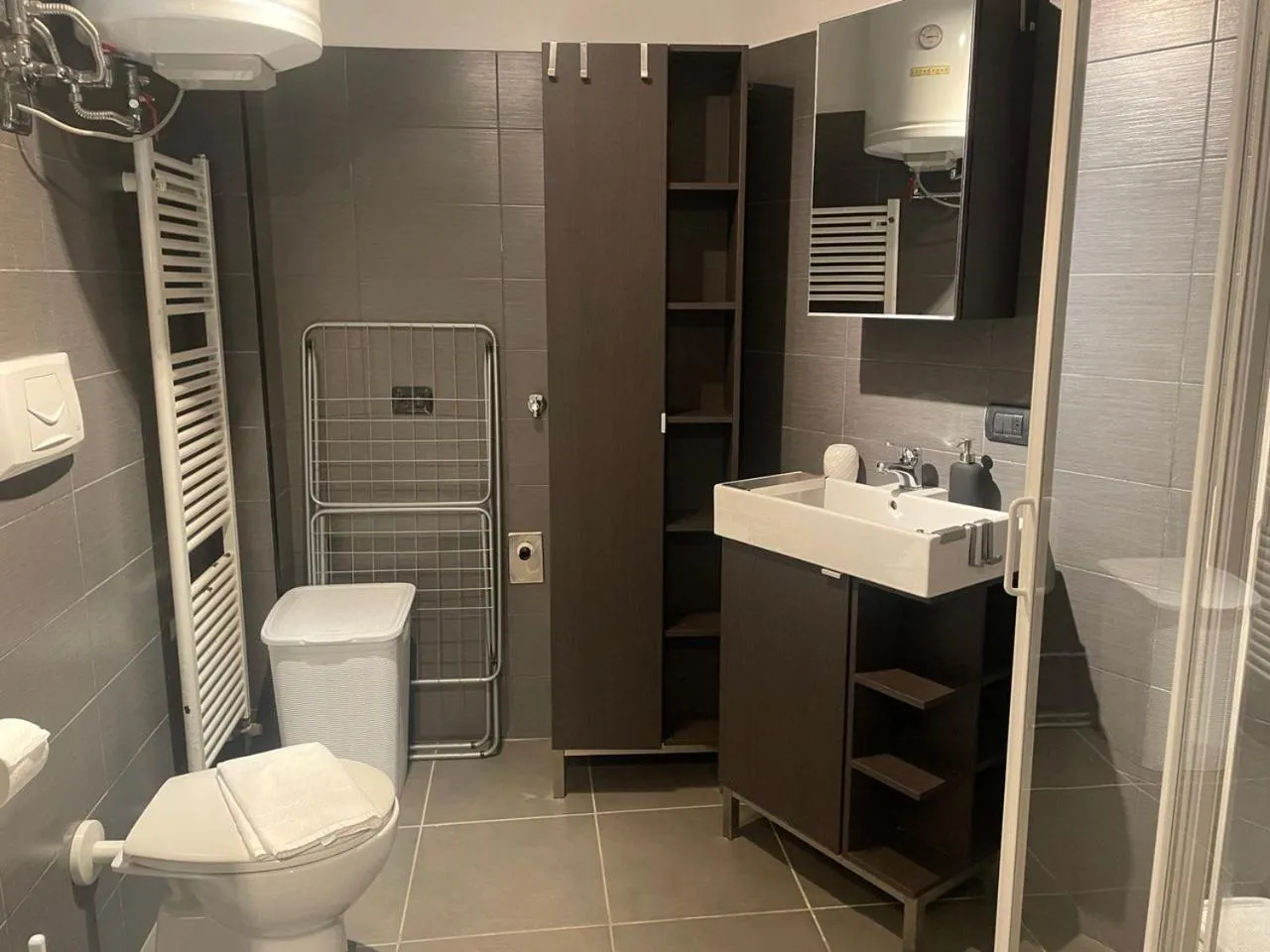 Bathroom in Residence Le Marmotte